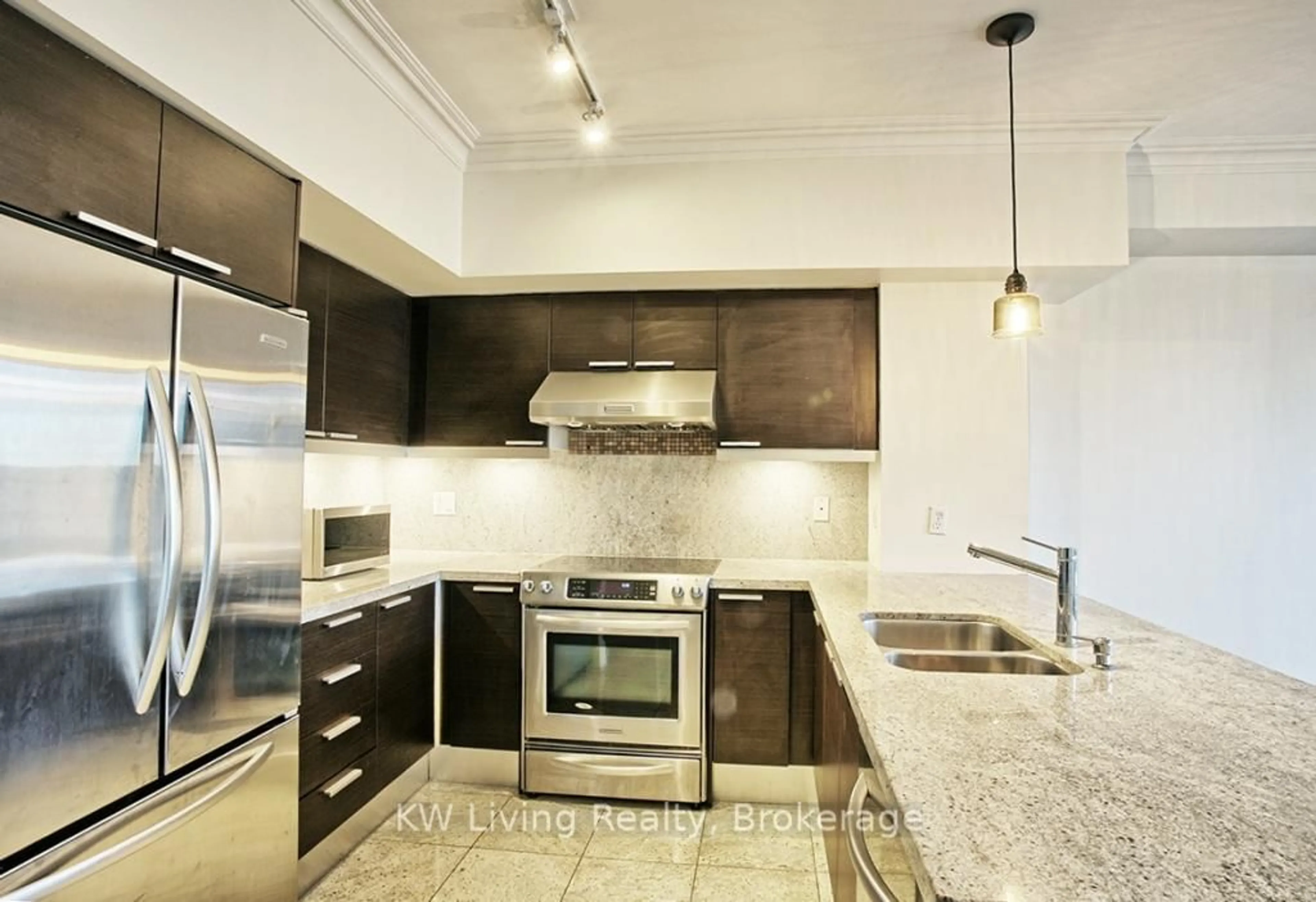 Contemporary kitchen, unknown for 650 Sheppard Ave #PH13, Toronto Ontario M2K 3E4