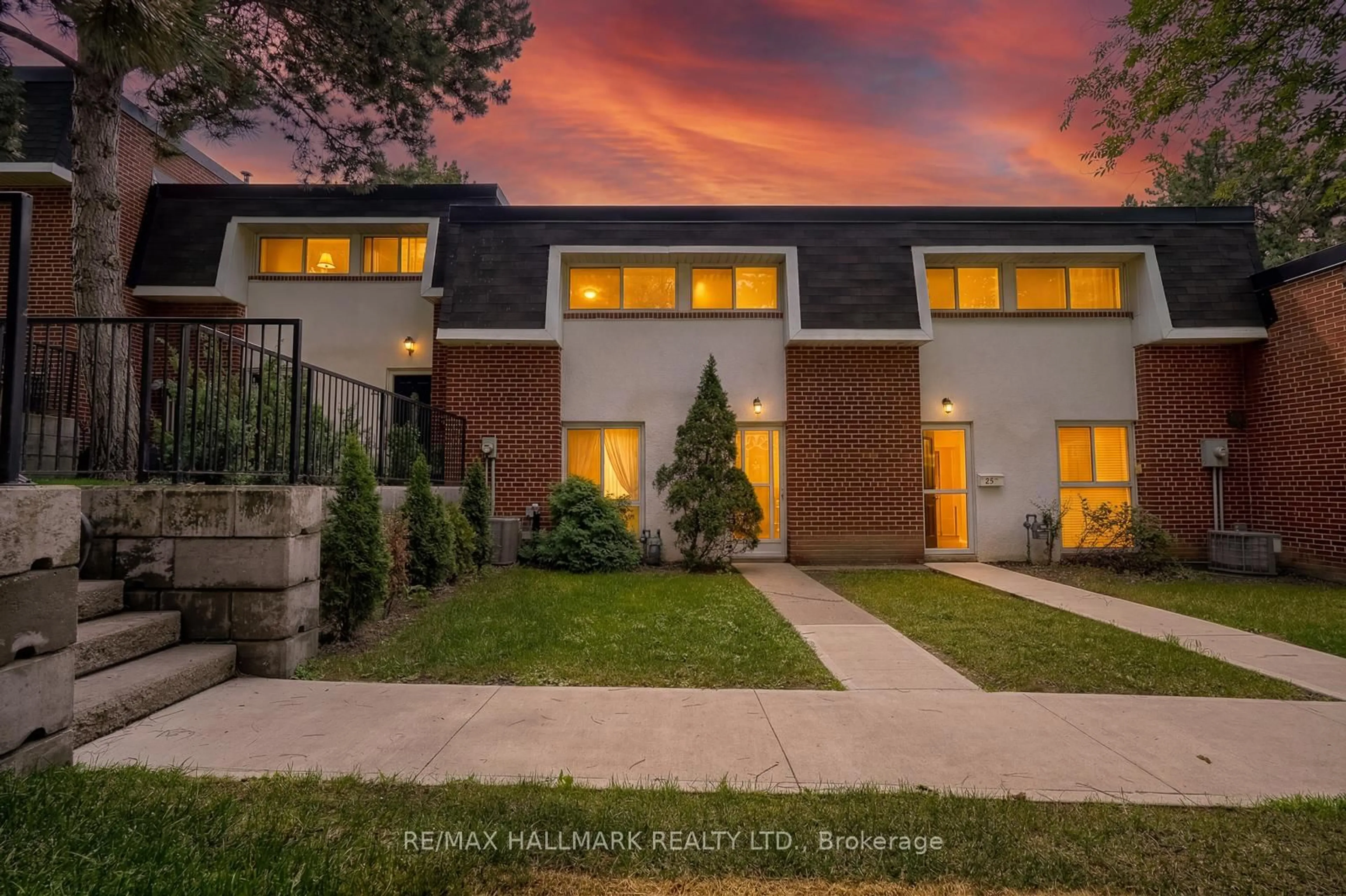 Home with brick exterior material, street for 94 George Henry Blvd #24, Toronto Ontario M2J 1E7