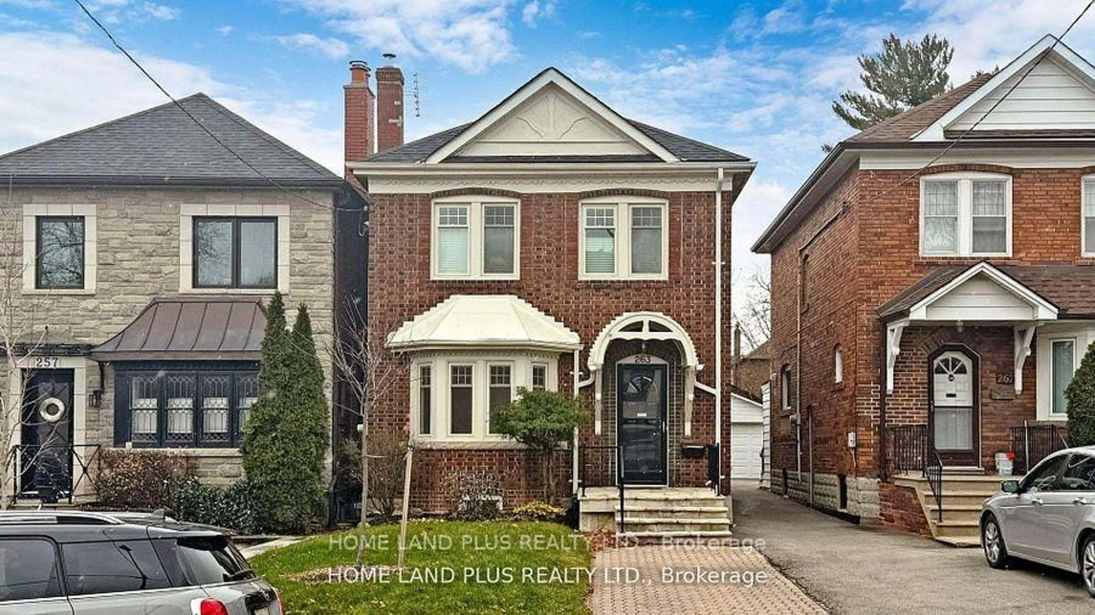 Home with brick exterior material, street for 263 Melrose Ave, Toronto Ontario M5M 1Z2