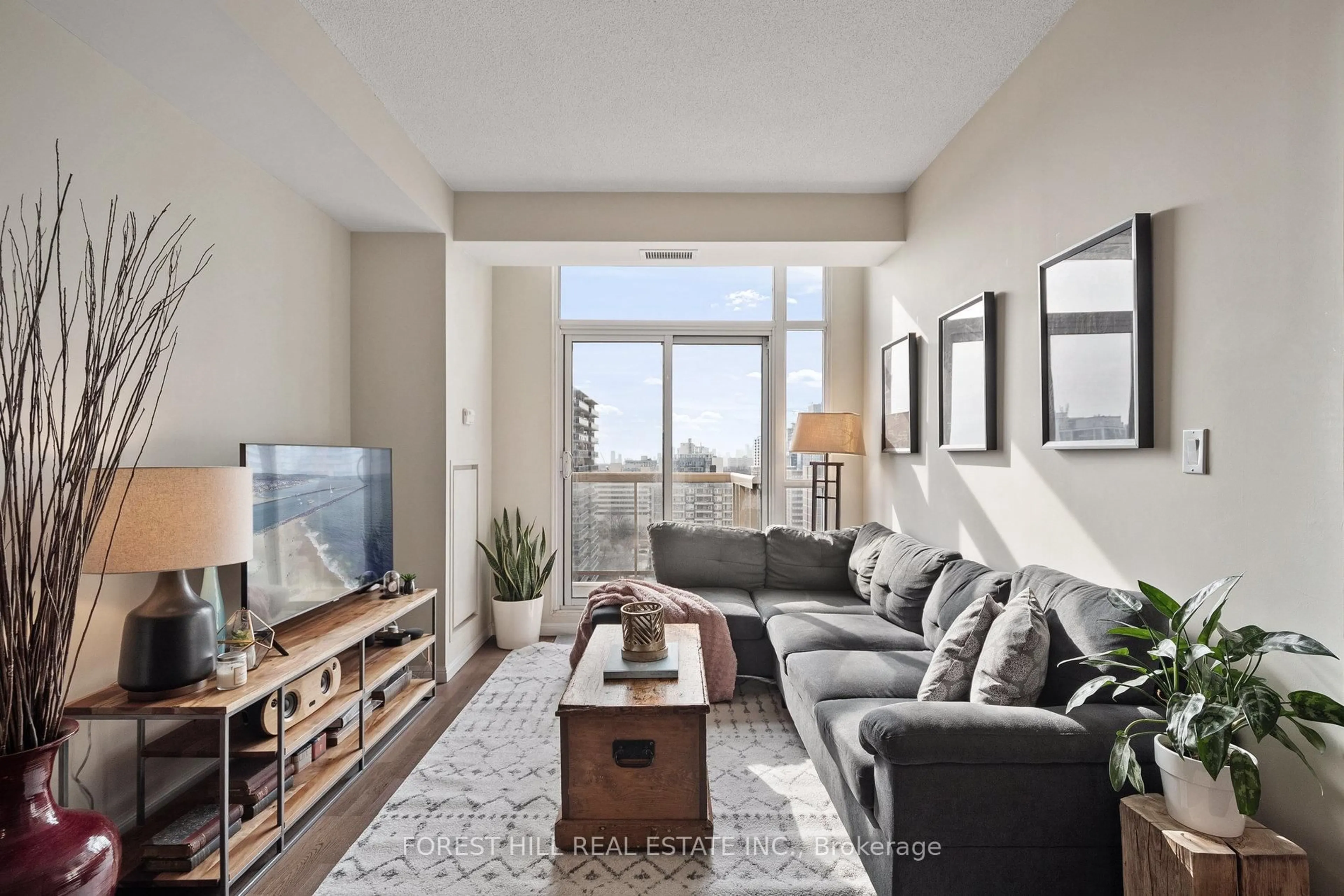 Living room with furniture, unknown for 900 Mount Pleasant Rd #1501, Toronto Ontario M4P 3J9
