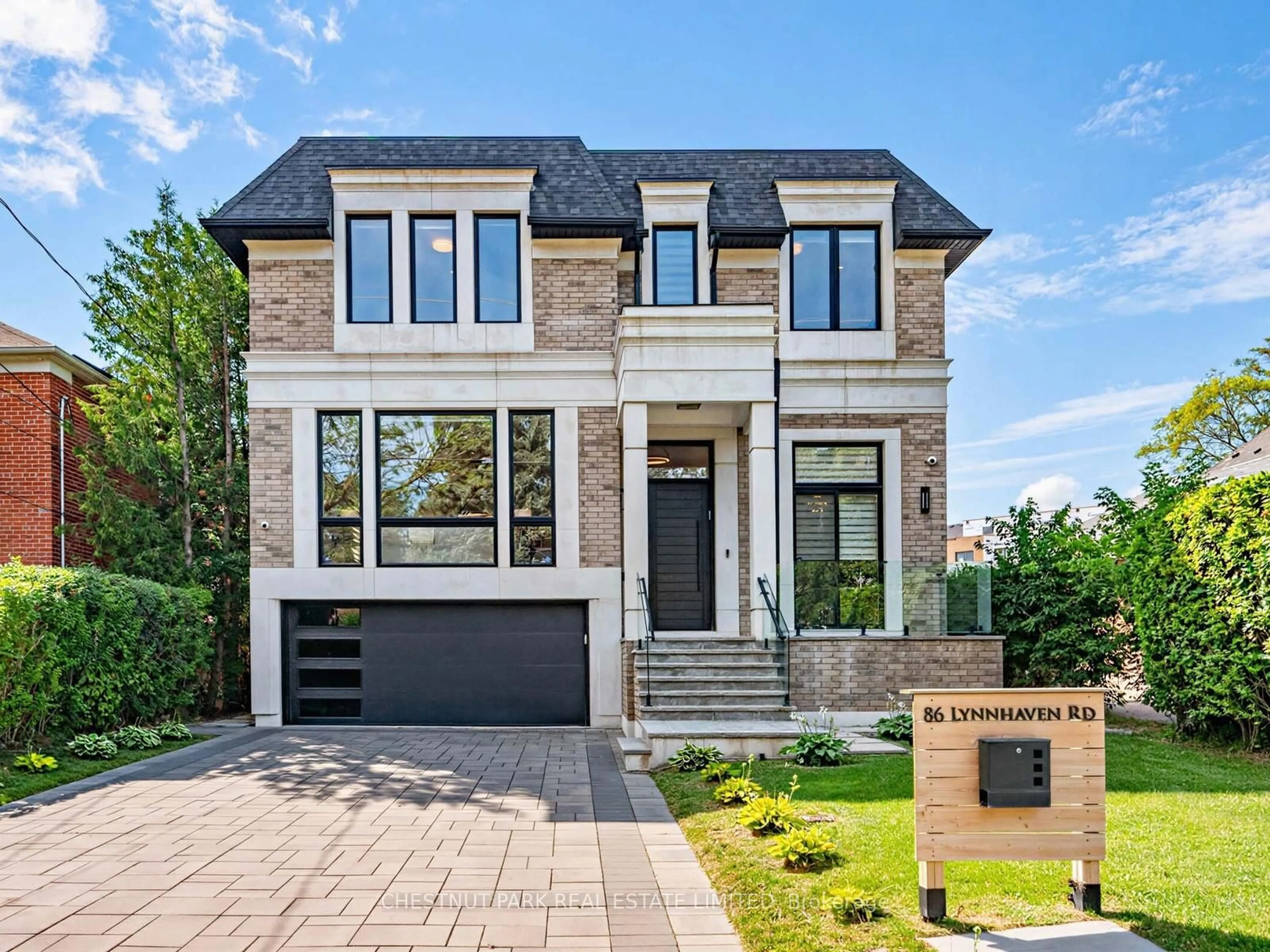 Home with brick exterior material, street for 86 LYNNHAVEN Rd, Toronto Ontario M6A 2K9