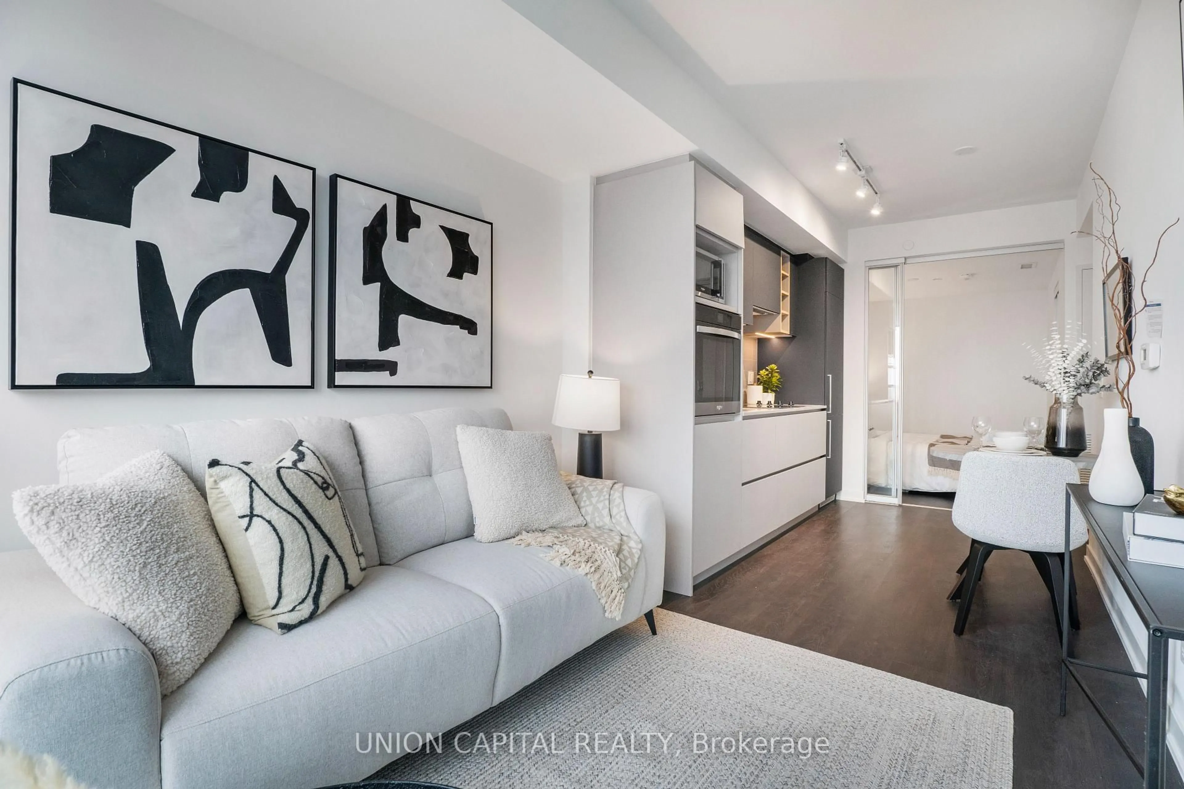 Living room with furniture, unknown for 319 Jarvis St #4908, Toronto Ontario M5B 0C8