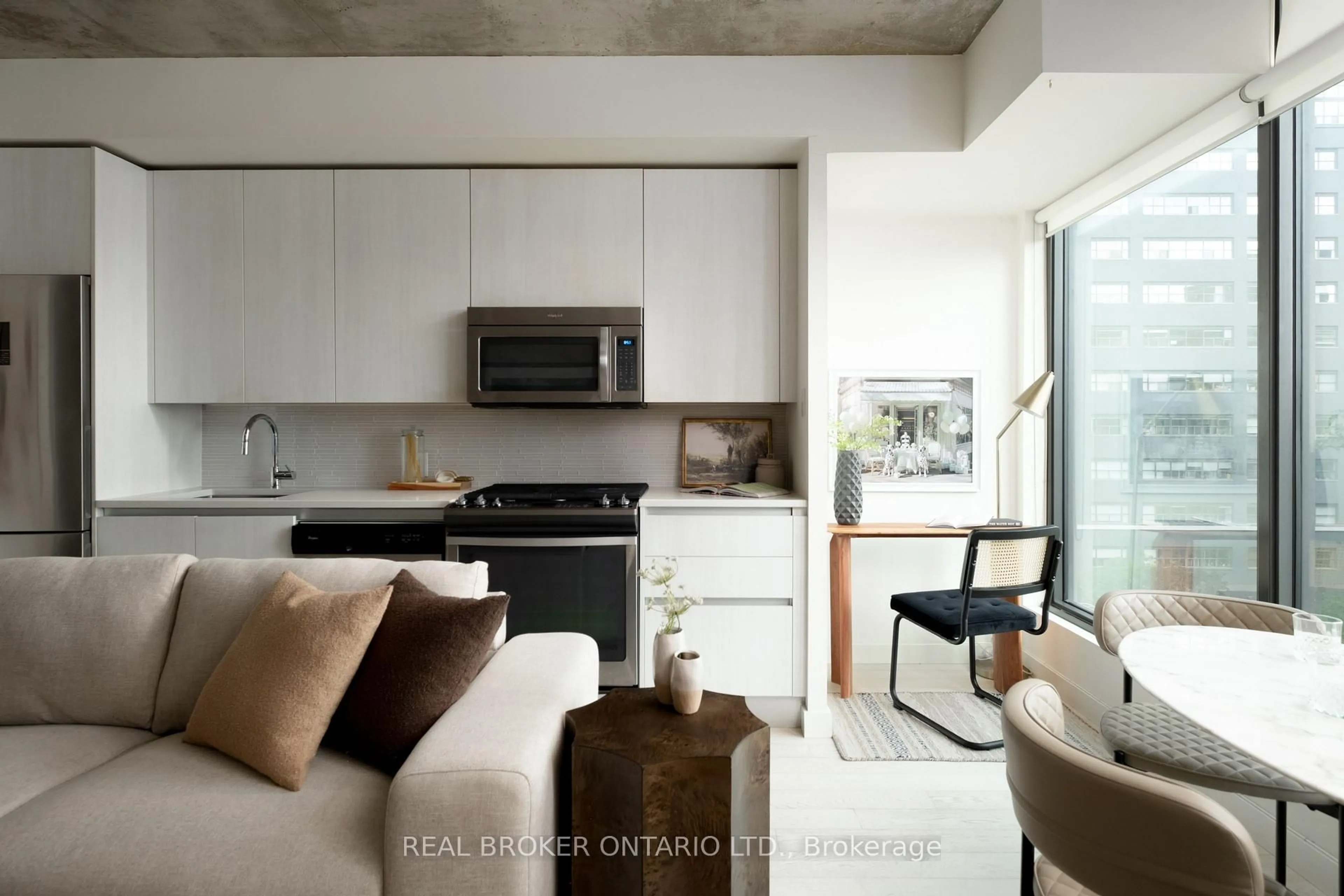 Open concept kitchen, unknown for 111 Bathurst St #508, Toronto Ontario M5V 0M9