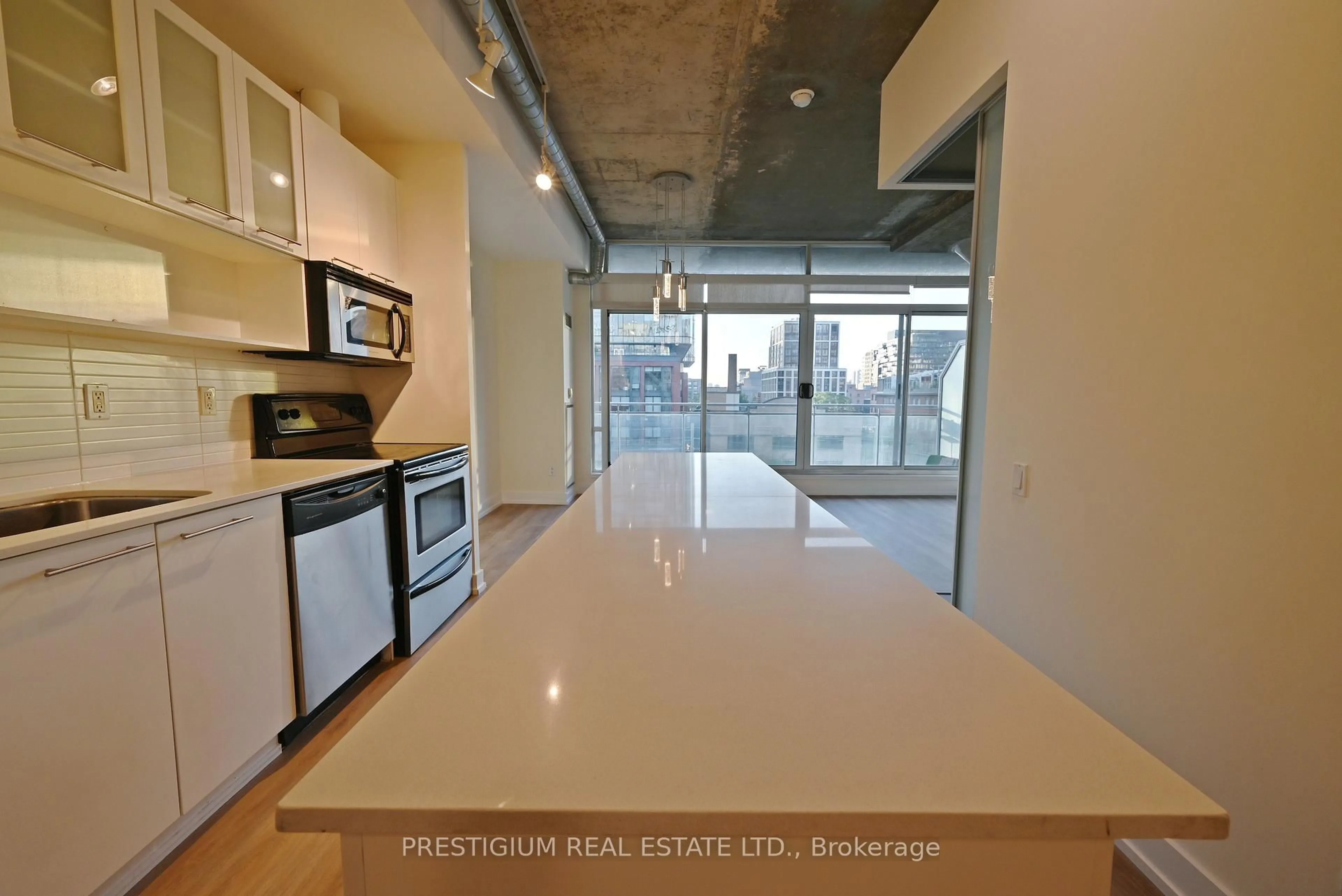 Standard kitchen, unknown for 66 Portland St #611, Toronto Ontario M5V 2M6