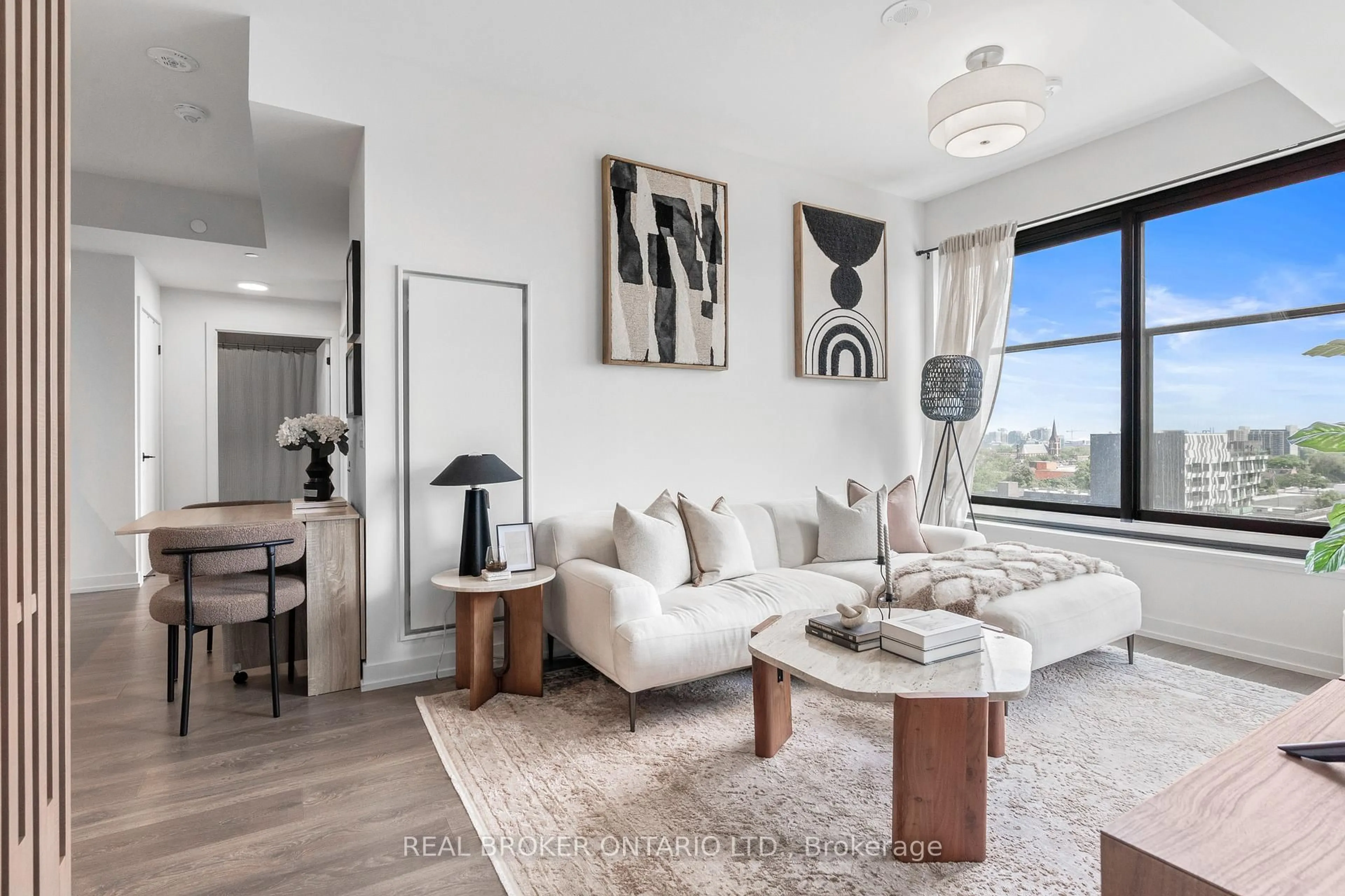Living room with furniture, unknown for 181 Sterling Rd #902, Toronto Ontario M6R 2B2