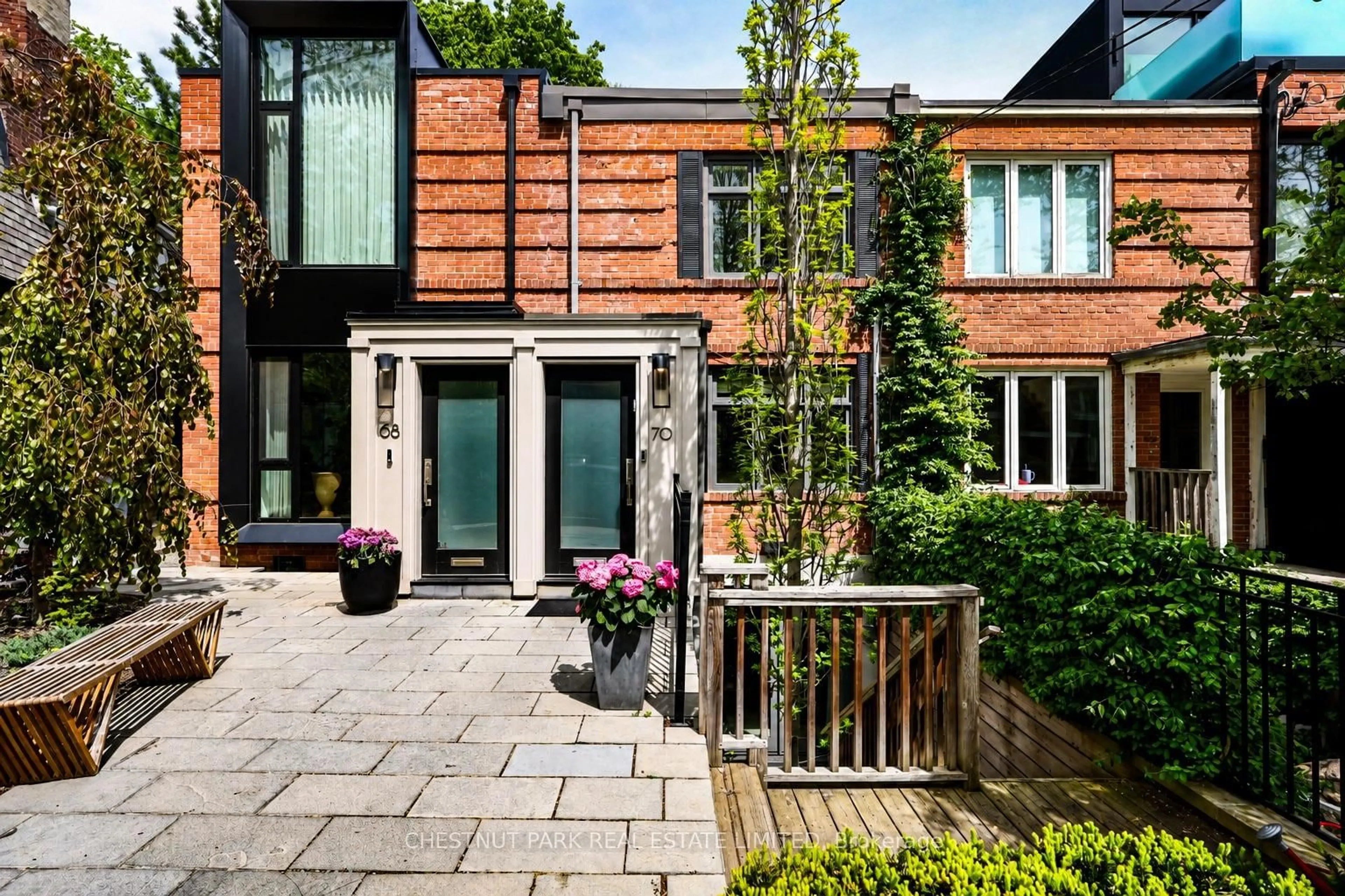 Home with brick exterior material, street for 70 Summerhill Gdns, Toronto Ontario M4T 1B4
