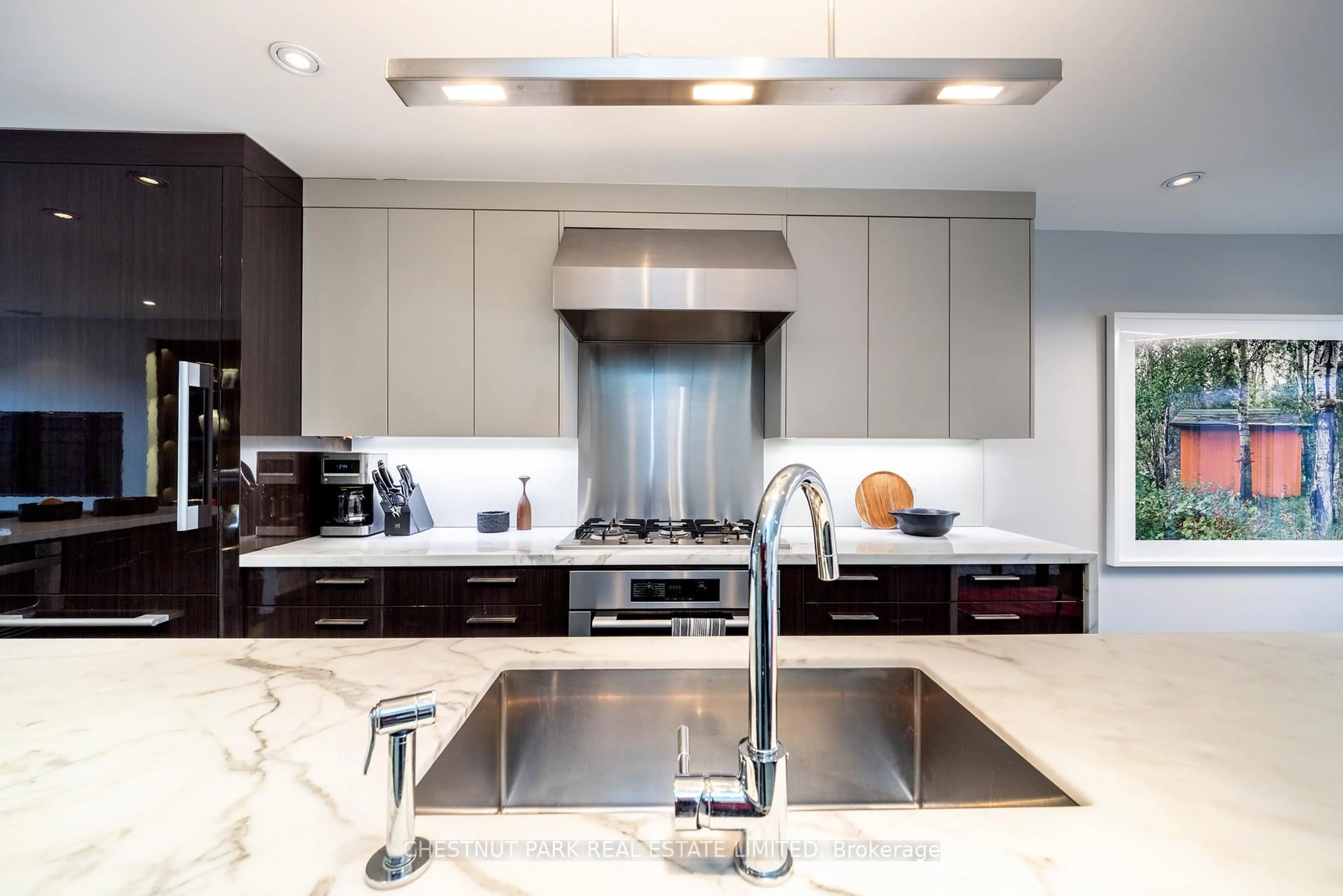 Contemporary kitchen, ceramic/tile floor for 70 Summerhill Gdns, Toronto Ontario M4T 1B4