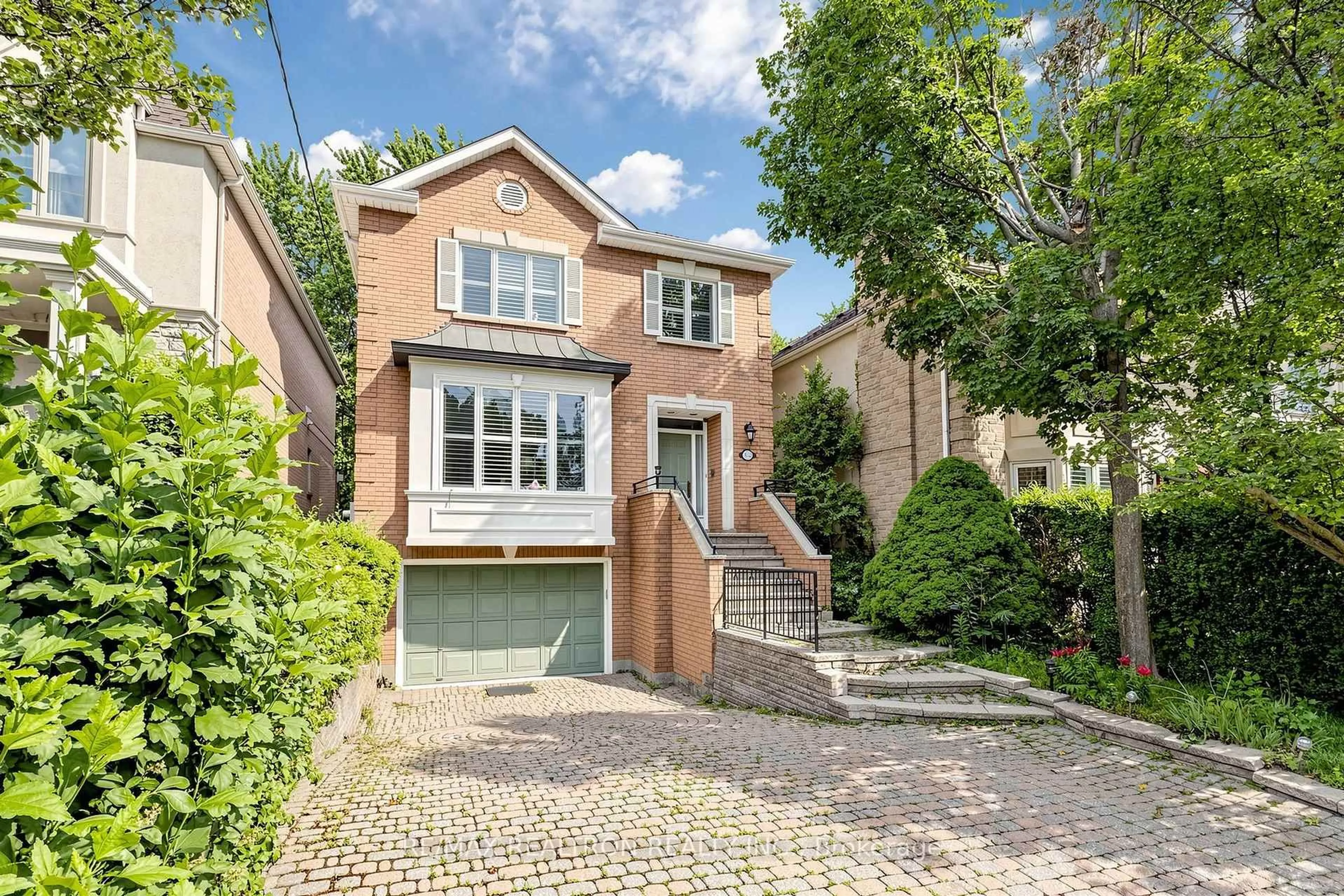 Home with brick exterior material, street for 352 Deloraine Ave, Toronto Ontario M5M 2B6