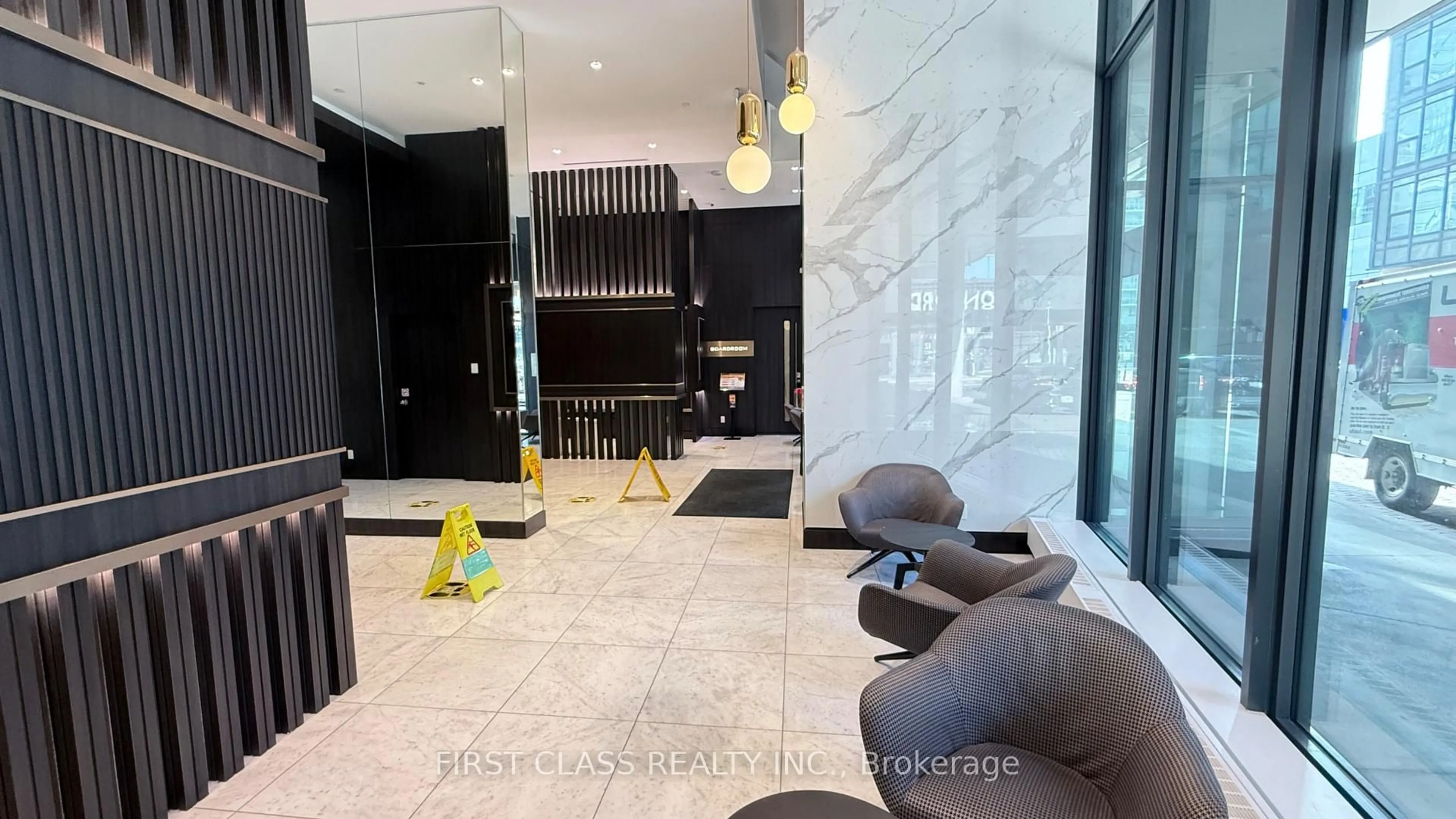 Lobby for 90 Queens Wharf Rd #503, Toronto Ontario M5V 0J4