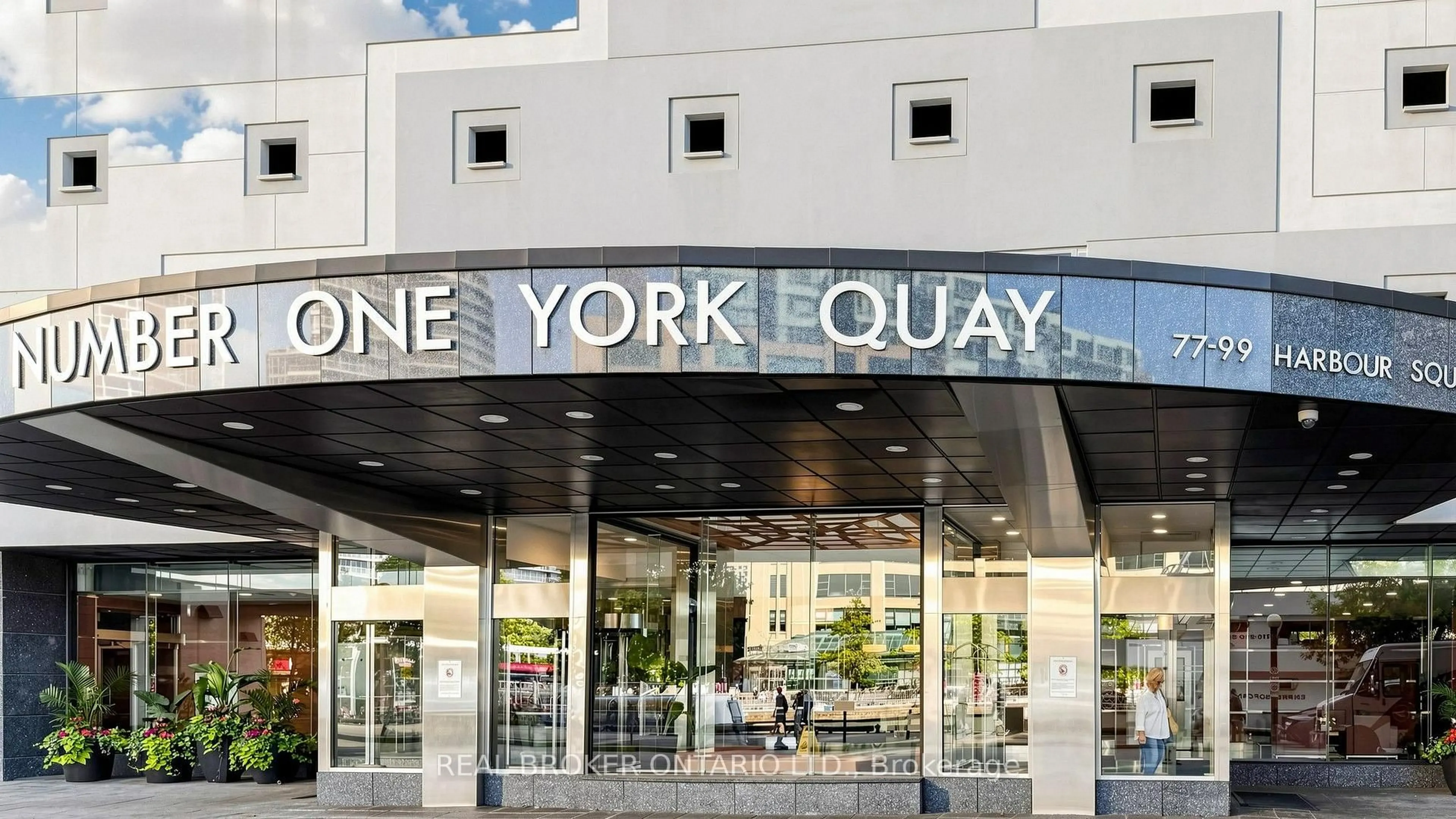 Lobby for 99 Harbour Sq #2108, Toronto Ontario M5J 2H2