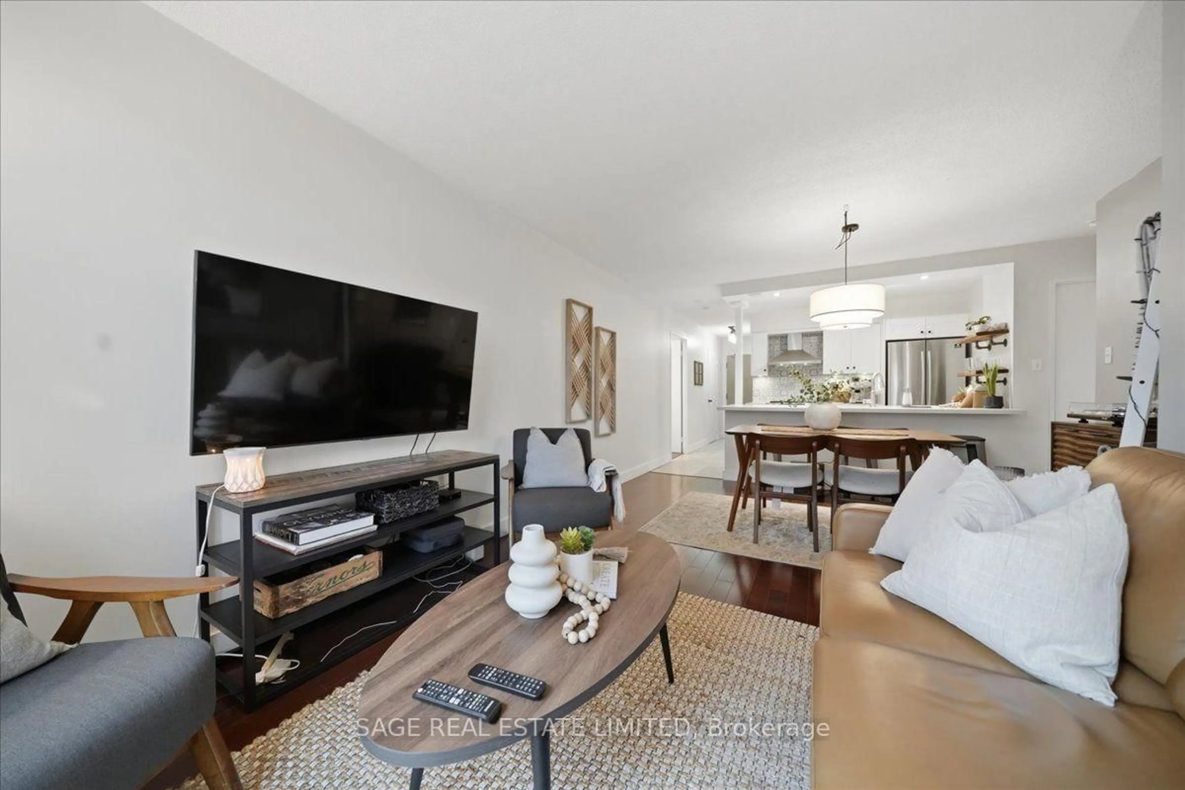 Living room with furniture, unknown for 70 Mill St #302, Toronto Ontario M5A 4R1