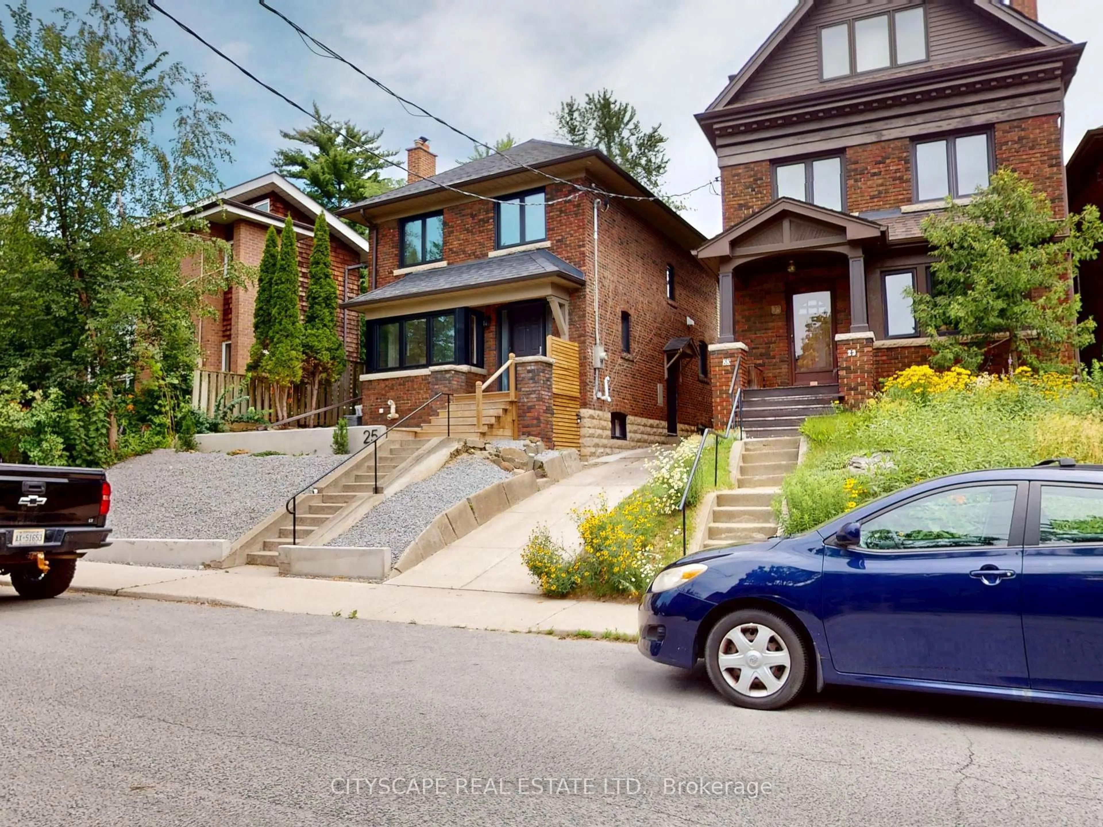 Home with brick exterior material, street for 25 Oswald Cres, Toronto Ontario M4S 2H5