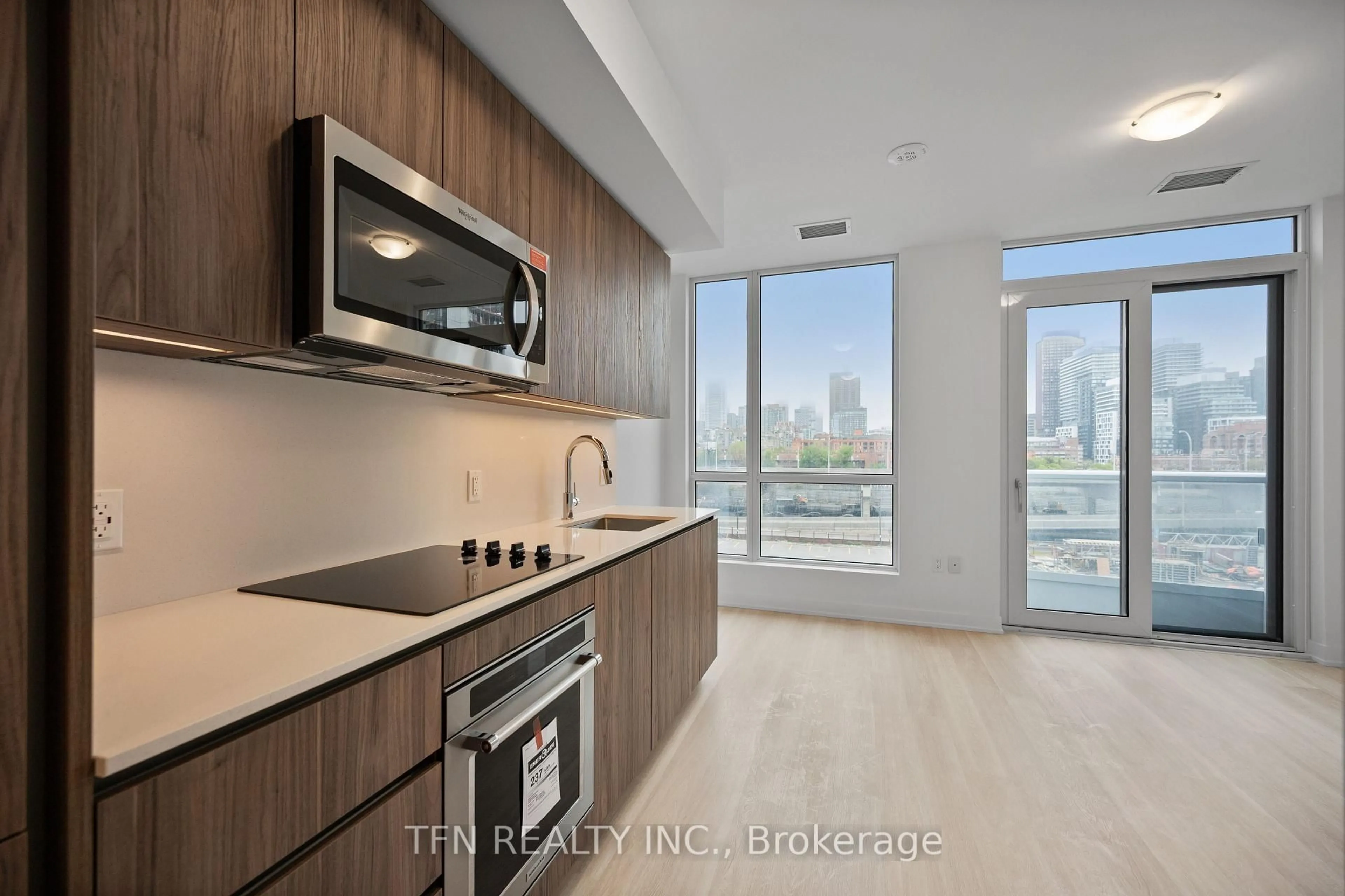 Standard kitchen, unknown for 15 Richardson St #504, Toronto Ontario M5A 0Y5