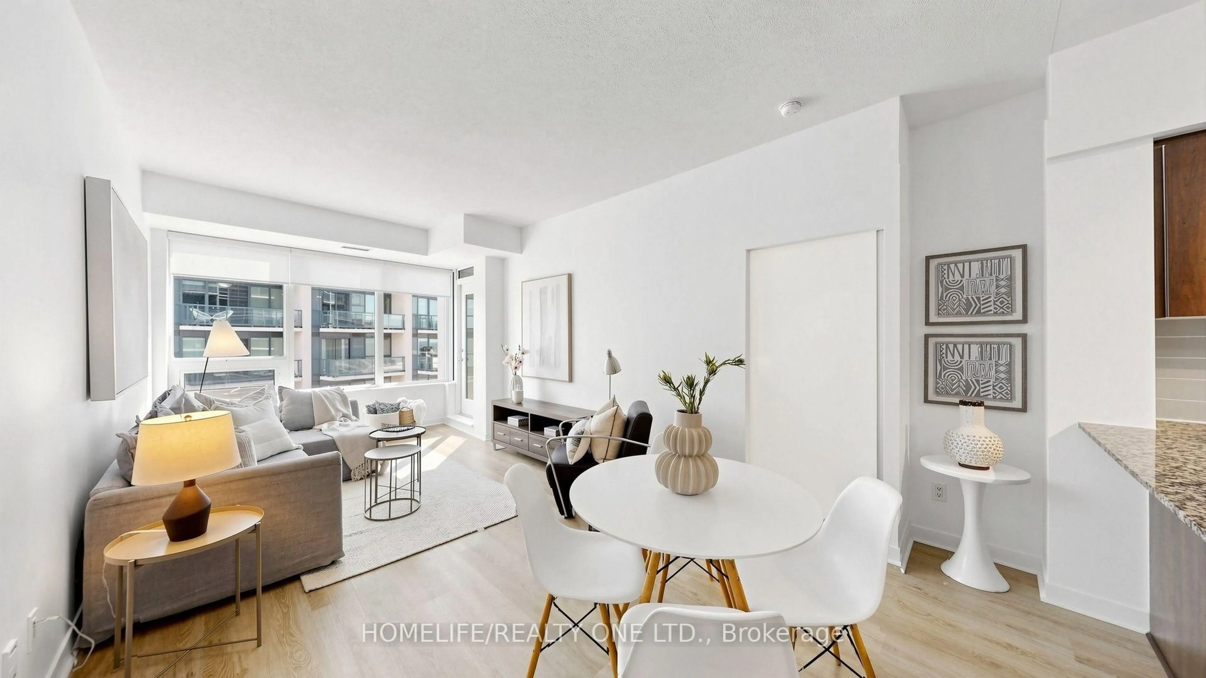Living room with furniture, unknown for 55 East Liberty St #1804, Toronto Ontario M6K 3P9