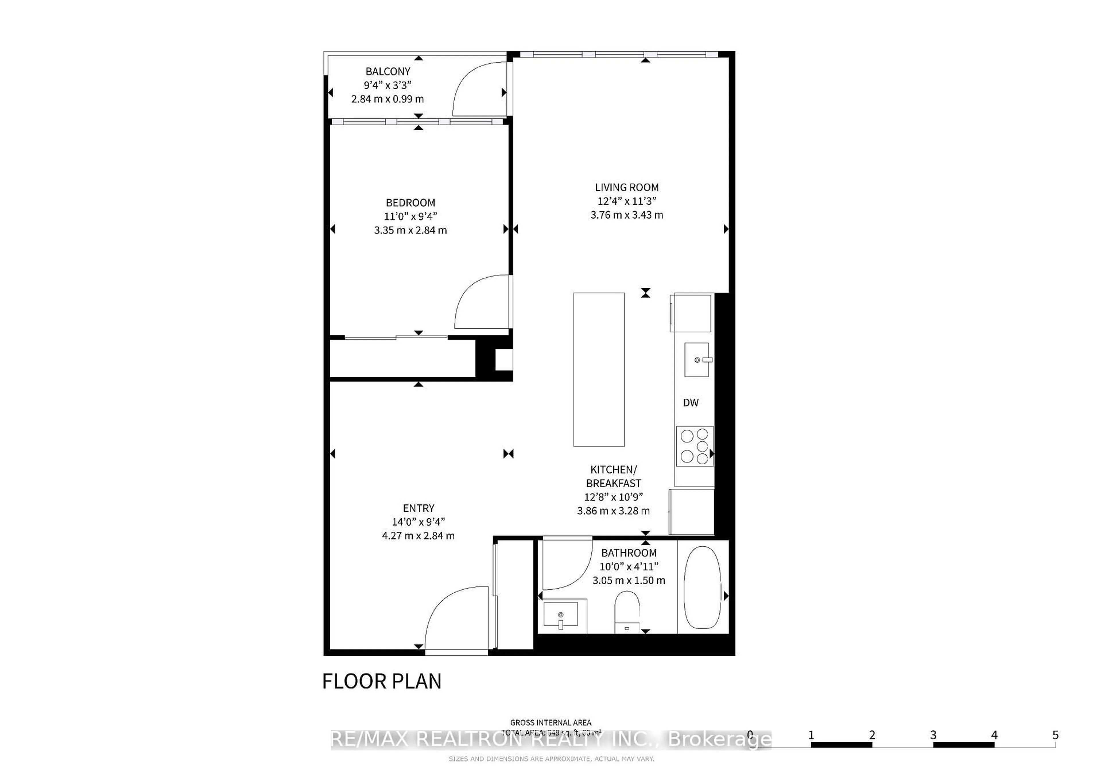 Floor plan for 15 Singer Crt #Ph06, Toronto Ontario M2K 0B1