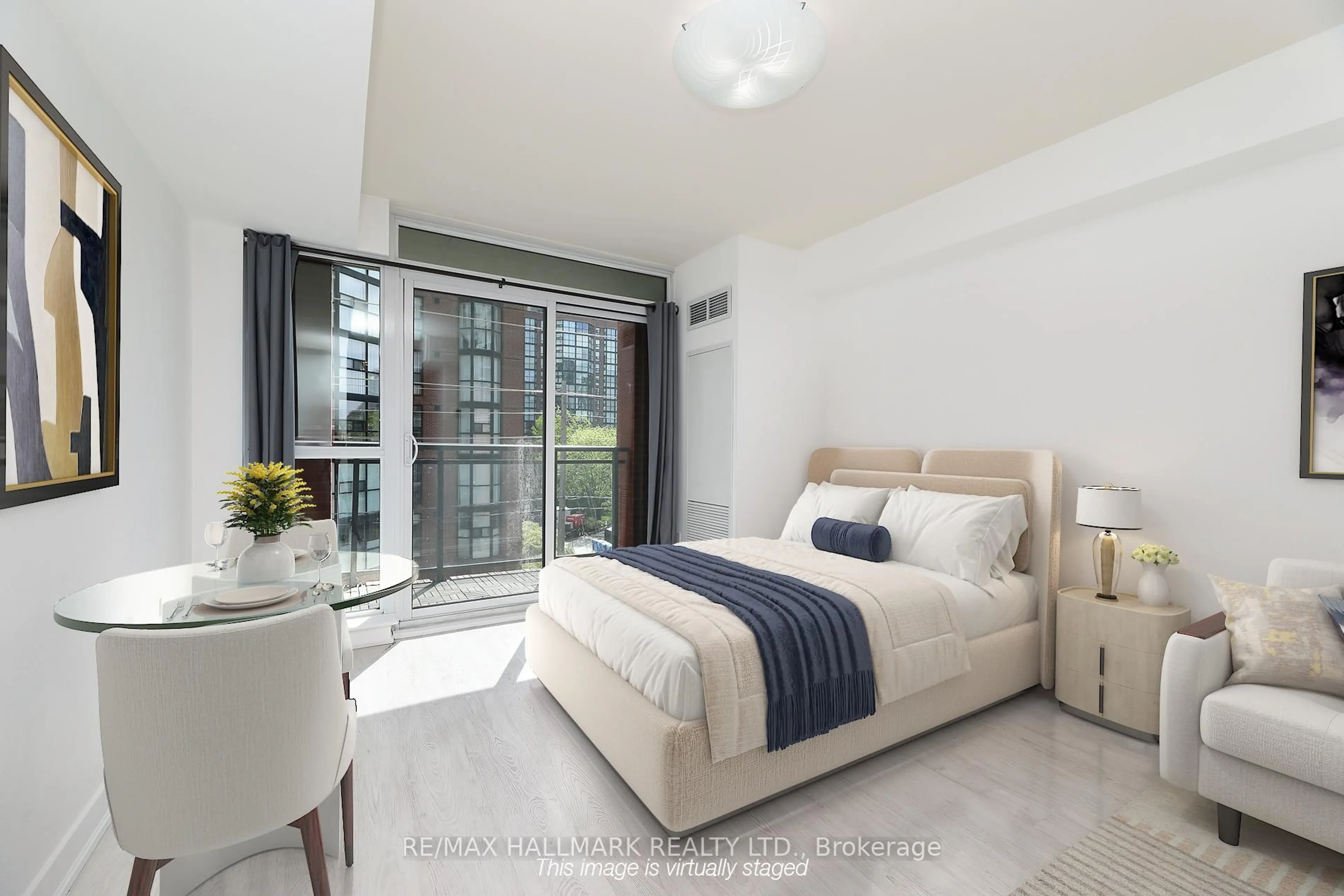 Bedroom with bed, unknown for 78 Tecumseth St #307E, Toronto Ontario M5V 0A9