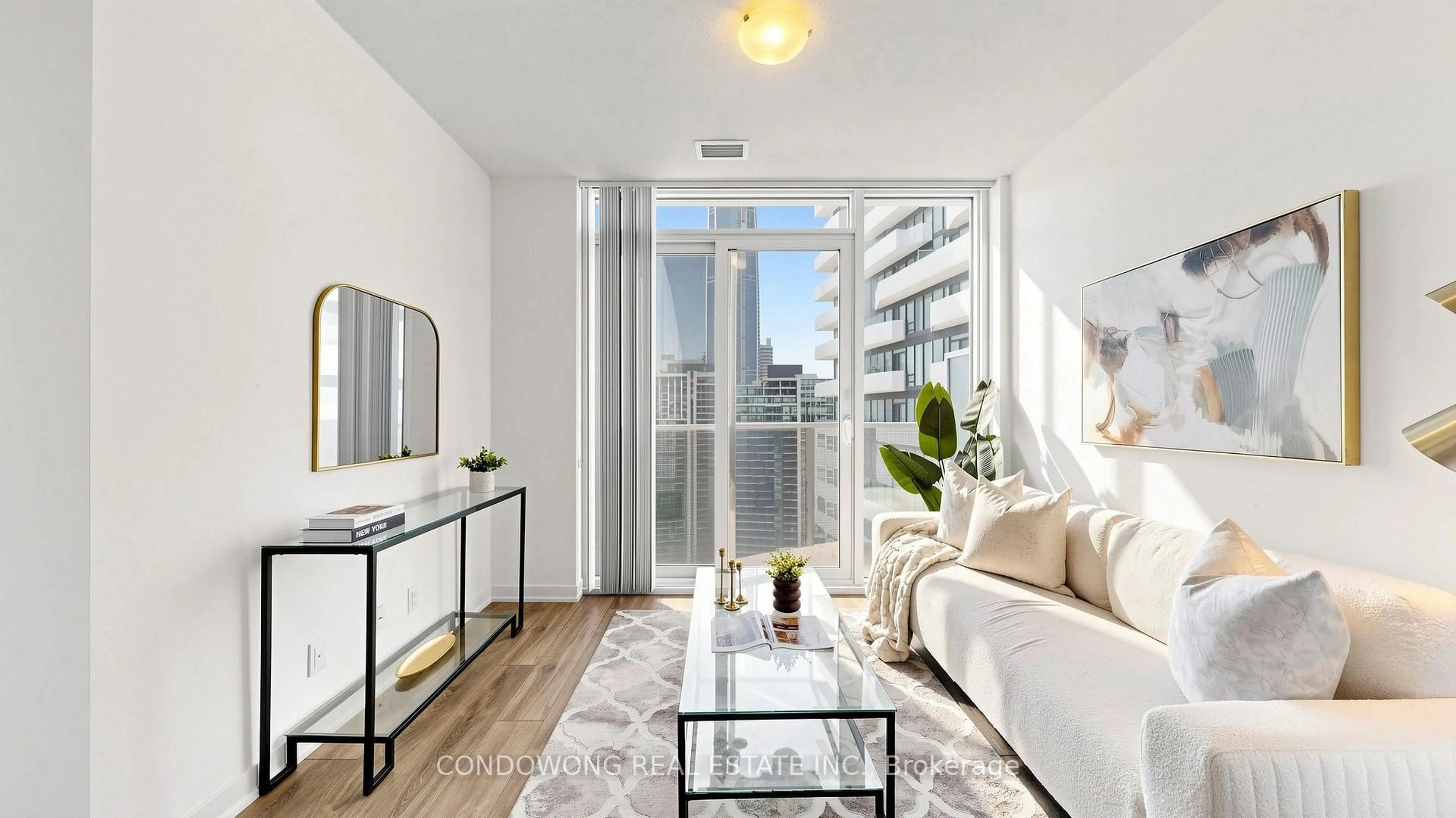 Living room with furniture, unknown for 100 Harbour St #4905, Toronto Ontario M5J 0B5