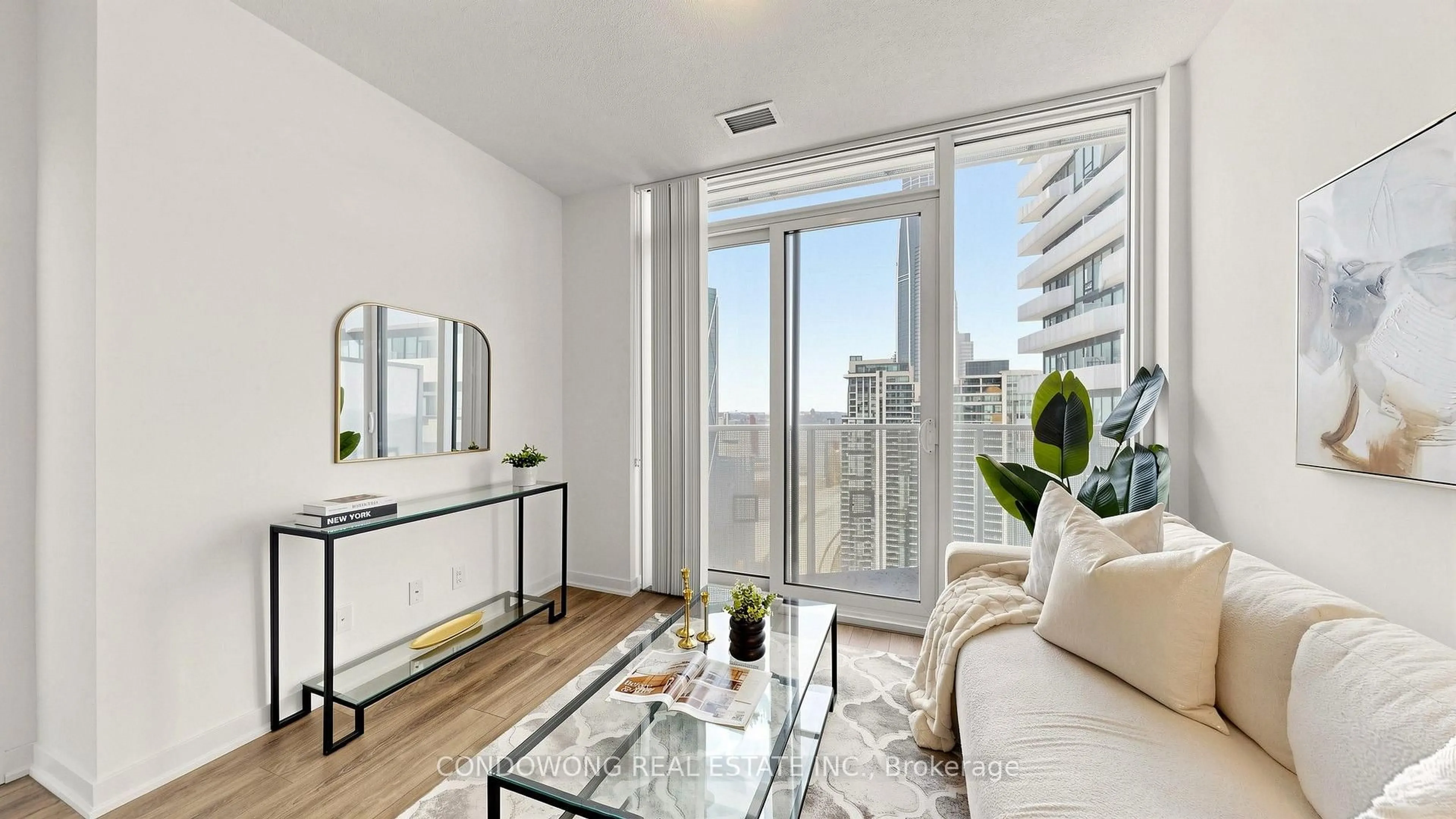 Living room with furniture, unknown for 100 Harbour St #4905, Toronto Ontario M5J 0B5