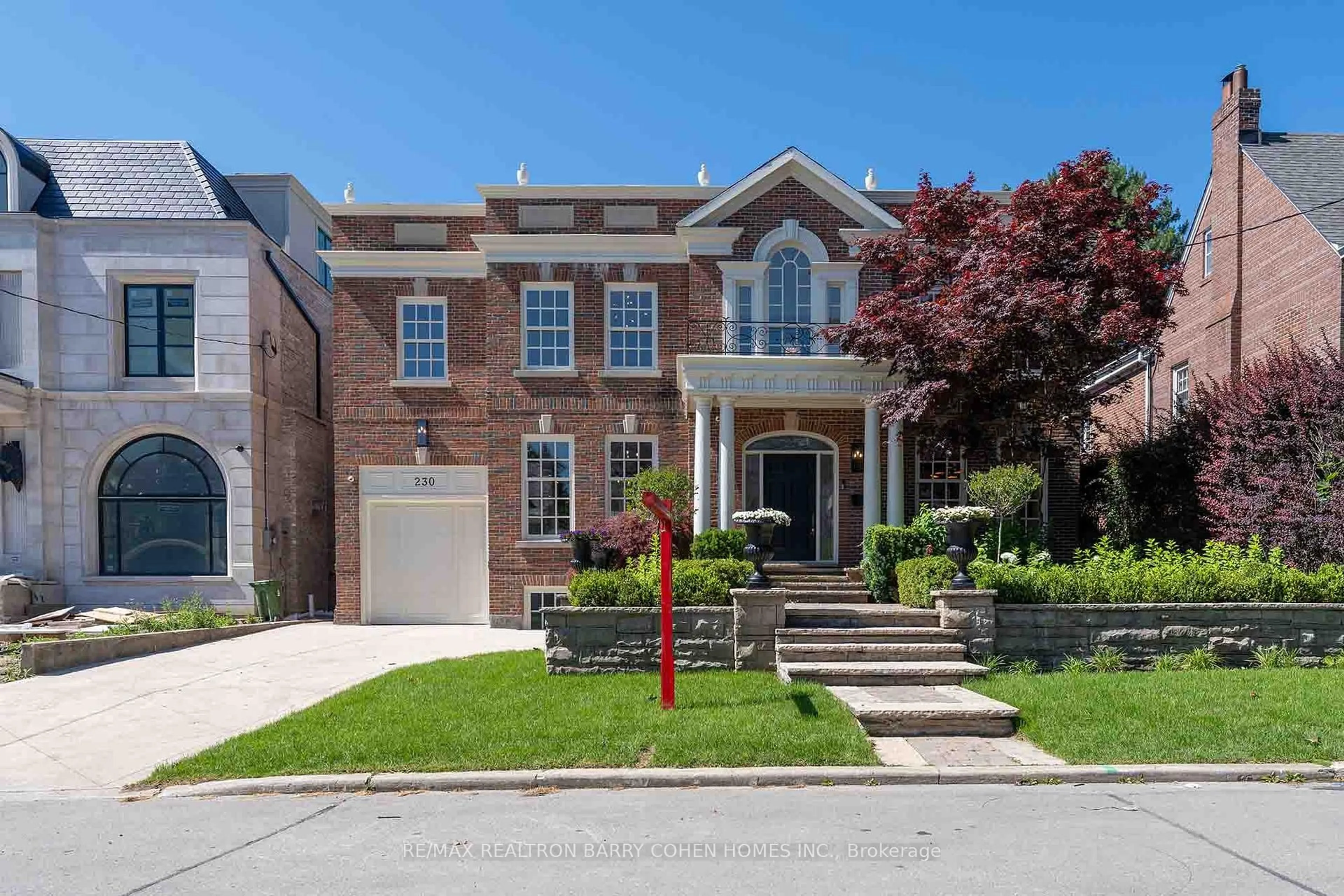 Home with brick exterior material, street for 230 Dunvegan Rd, Toronto Ontario M5P 2P2