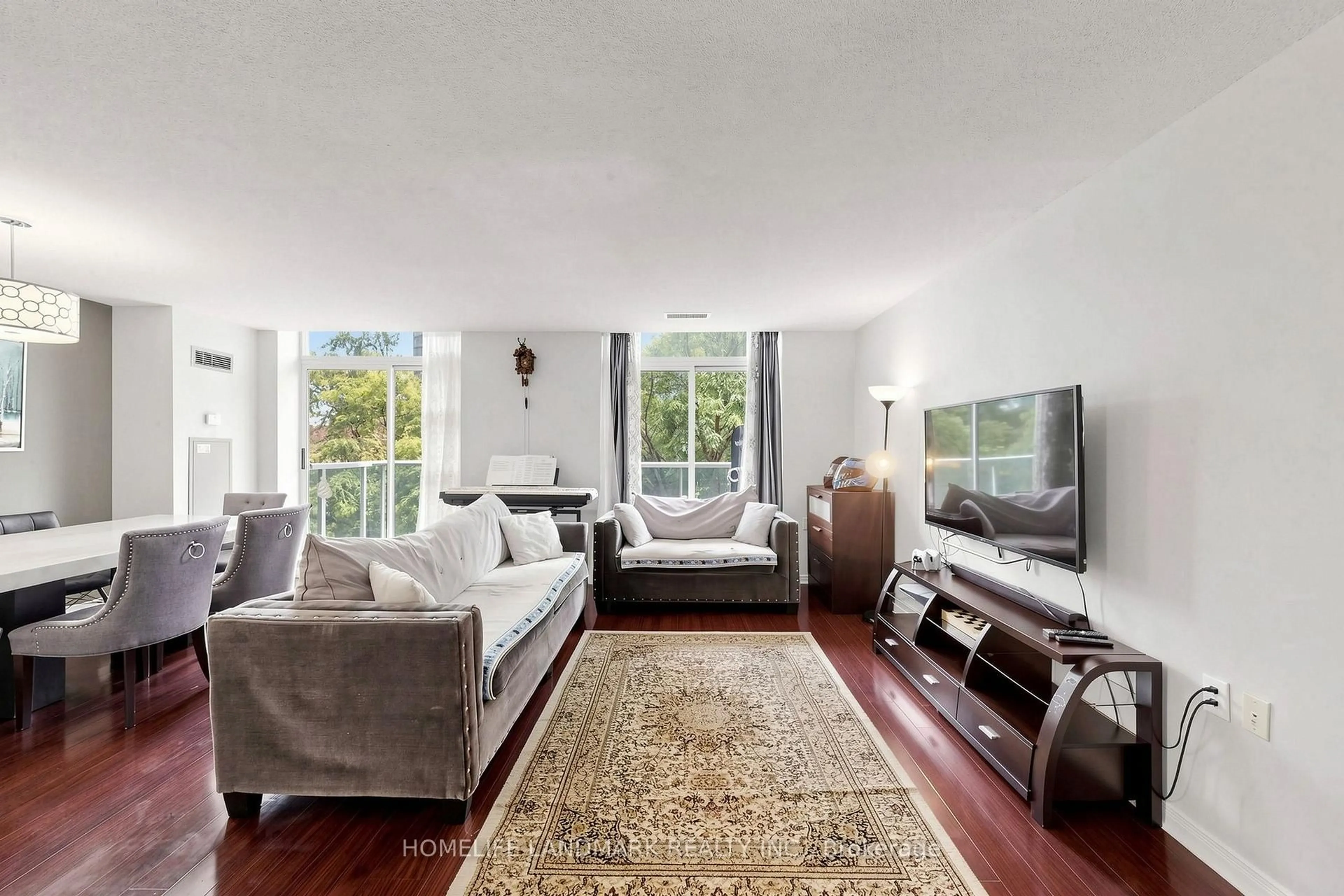 Living room with furniture, unknown for 22 Olive Ave #312, Toronto Ontario M2N 7G6