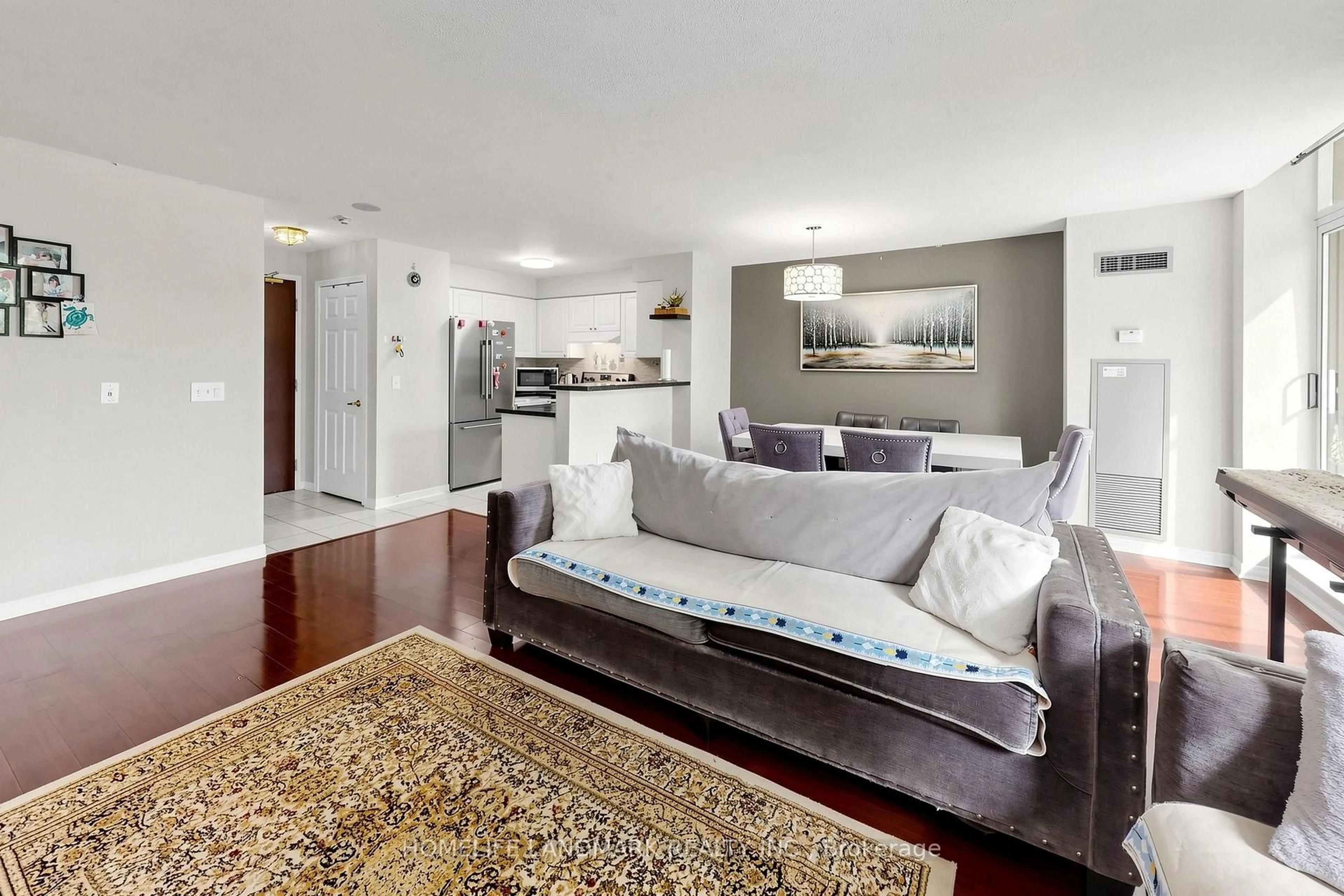 Living room with furniture, unknown for 22 Olive Ave #312, Toronto Ontario M2N 7G6