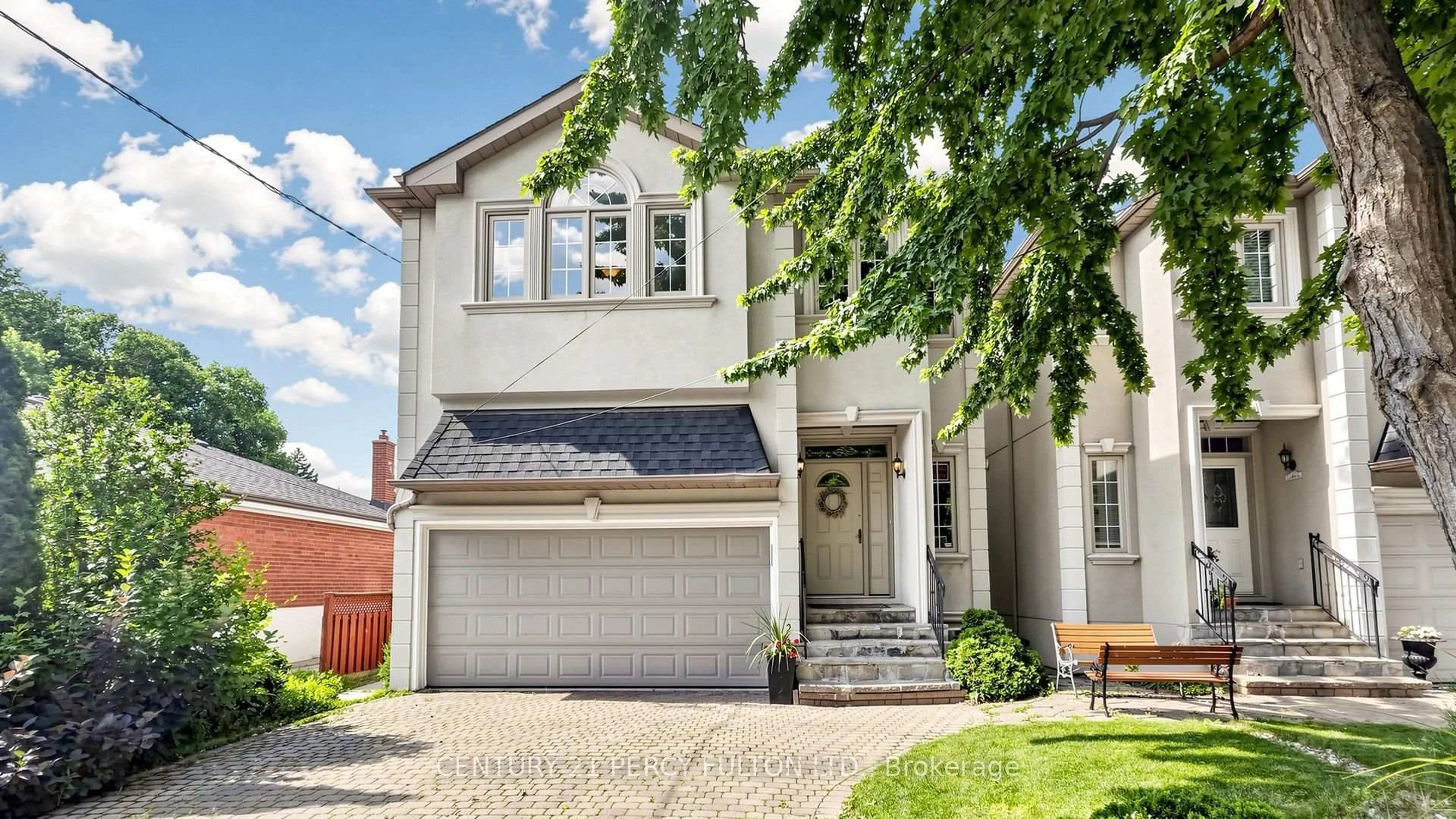 Home with brick exterior material, street for 372B Hounslow Ave, Toronto Ontario M2R 1H6