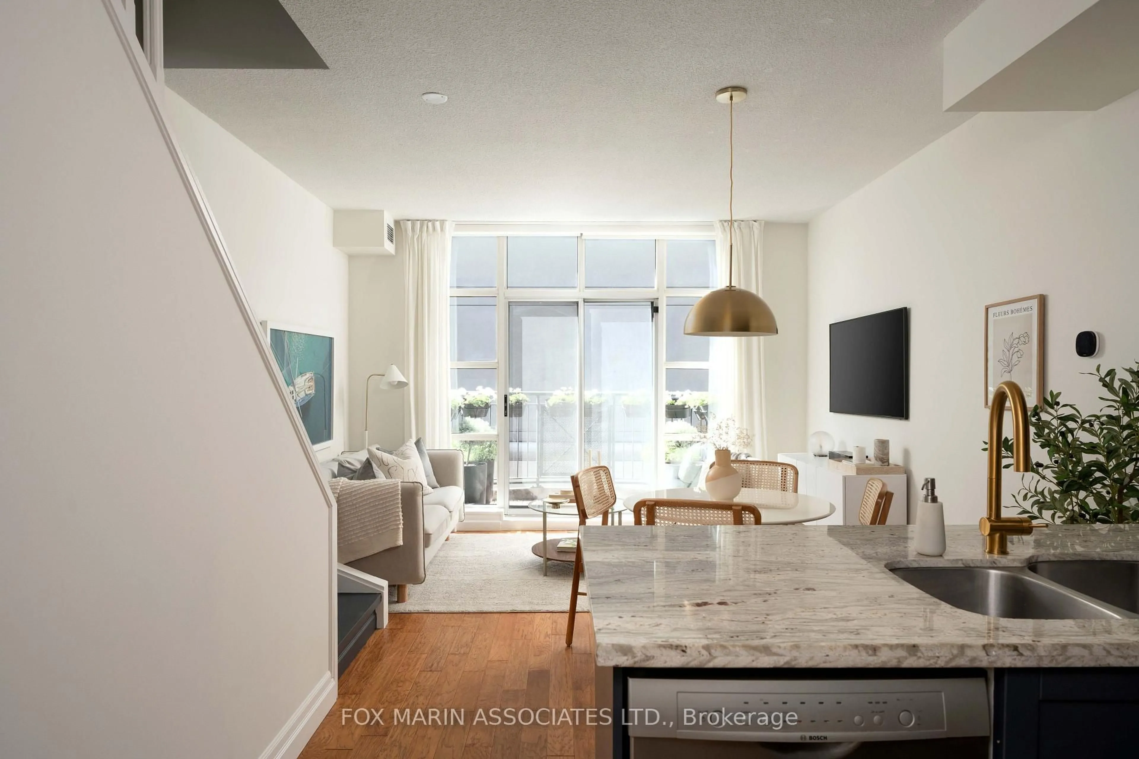Open concept kitchen, unknown for 901 Queen St #214, Toronto Ontario M6J 3X4