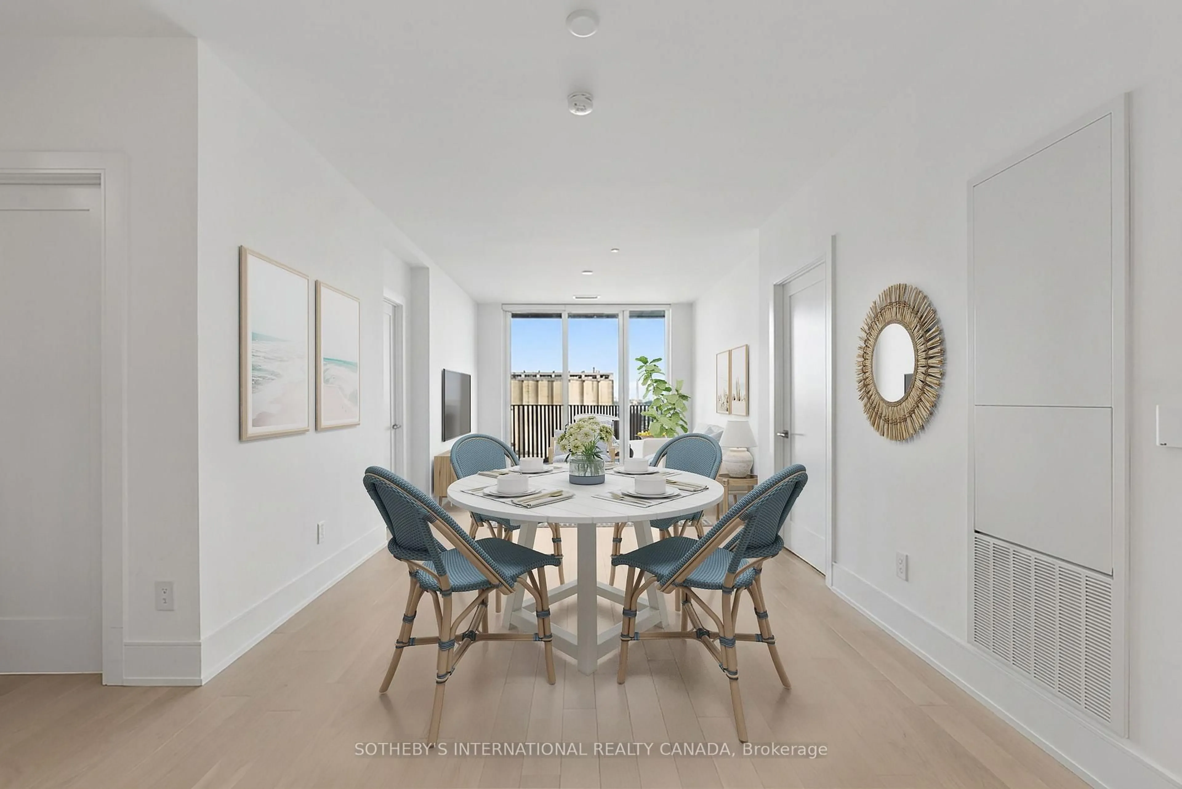 Dining room, unknown for 155 Merchants' Wharf #832, Toronto Ontario M5A 0Y4