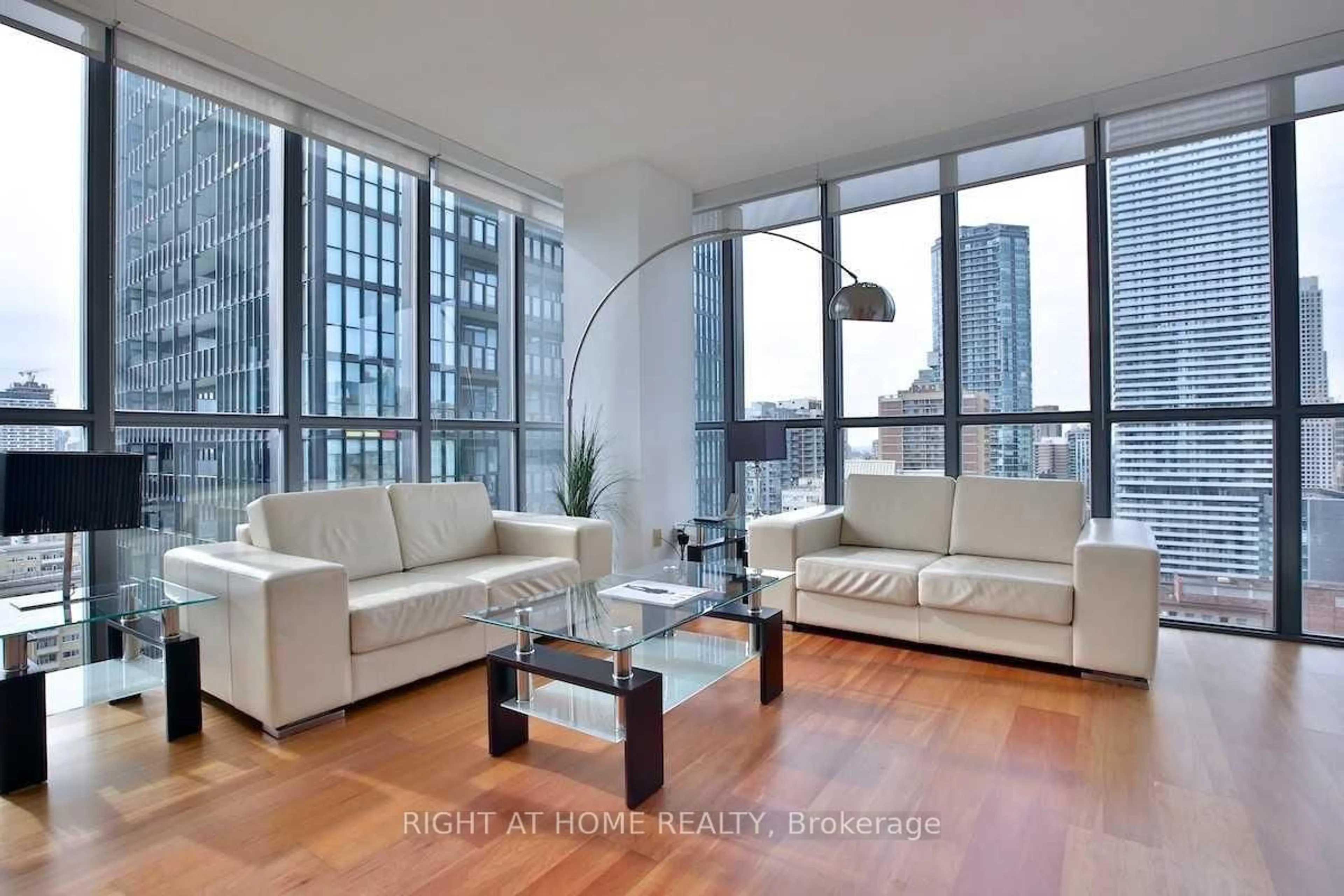 Living room with furniture, unknown for 110 Charles St #1903, Toronto Ontario M4Y 1T5