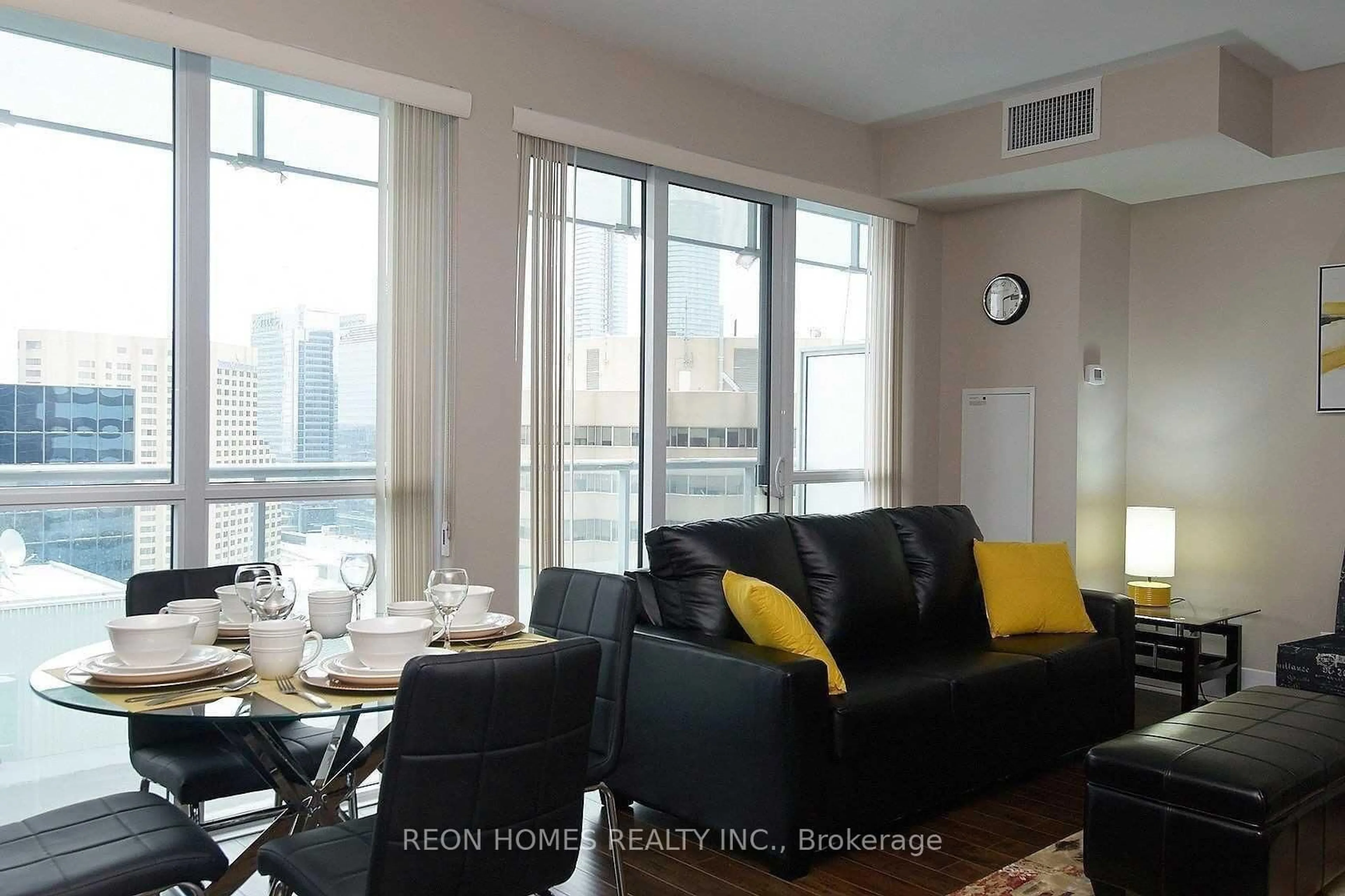 Living room with furniture, unknown for 300 Front St #2009, Toronto Ontario M5V 0E9