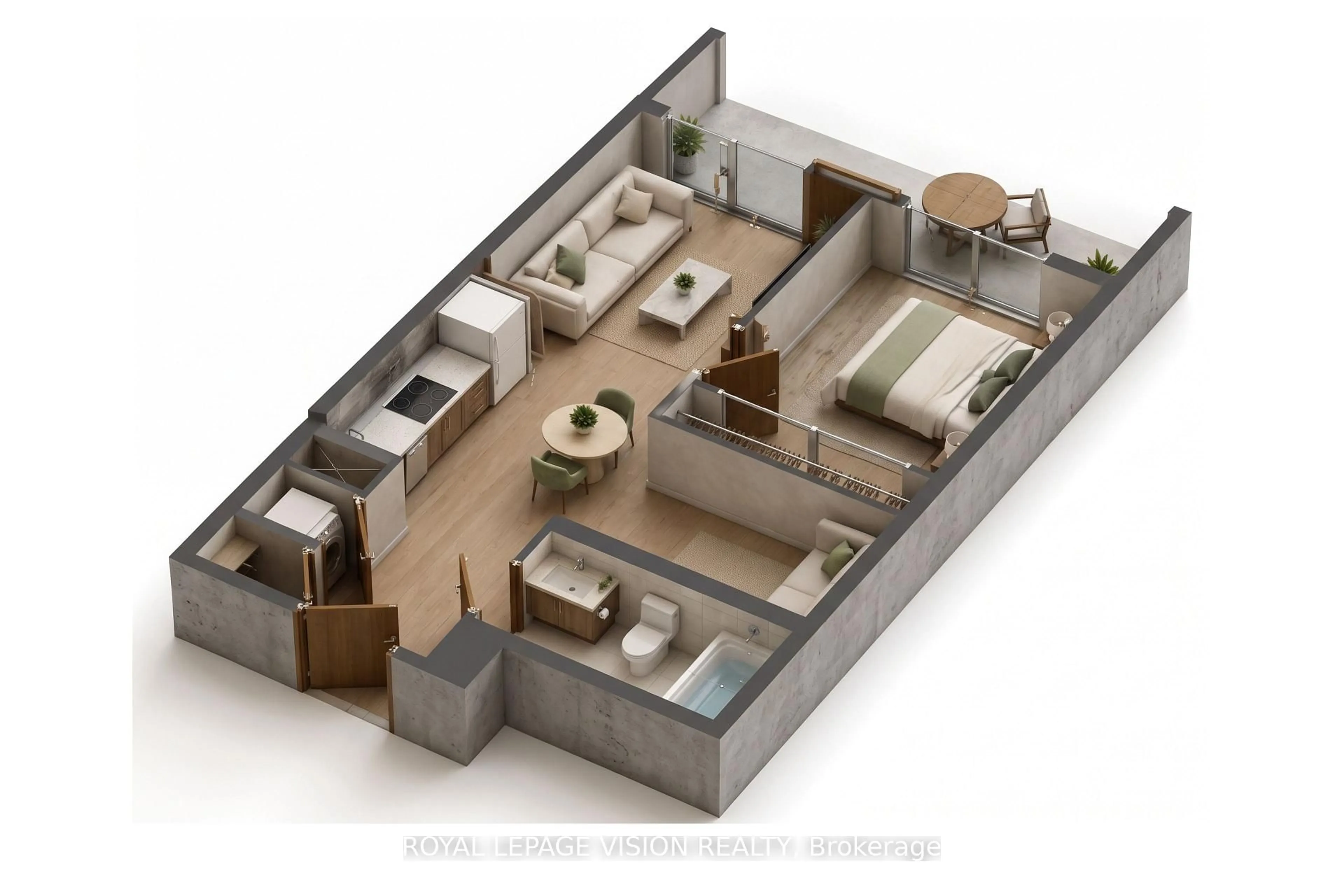 Floor plan for 425 Front St #1008, Toronto Ontario M5A 0X2