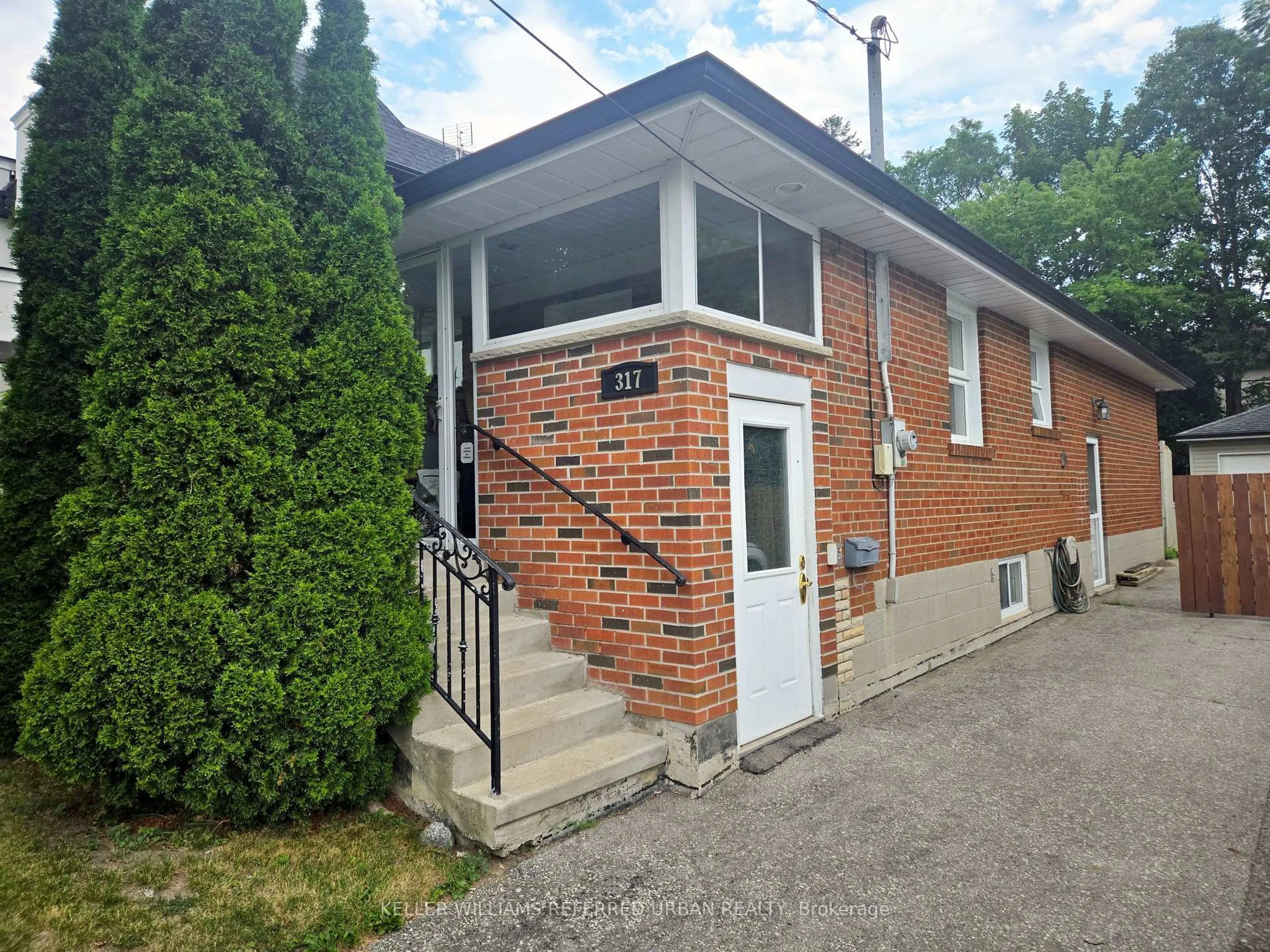 Home with brick exterior material, street for 317 Patricia Ave, Toronto Ontario M2R 2M6