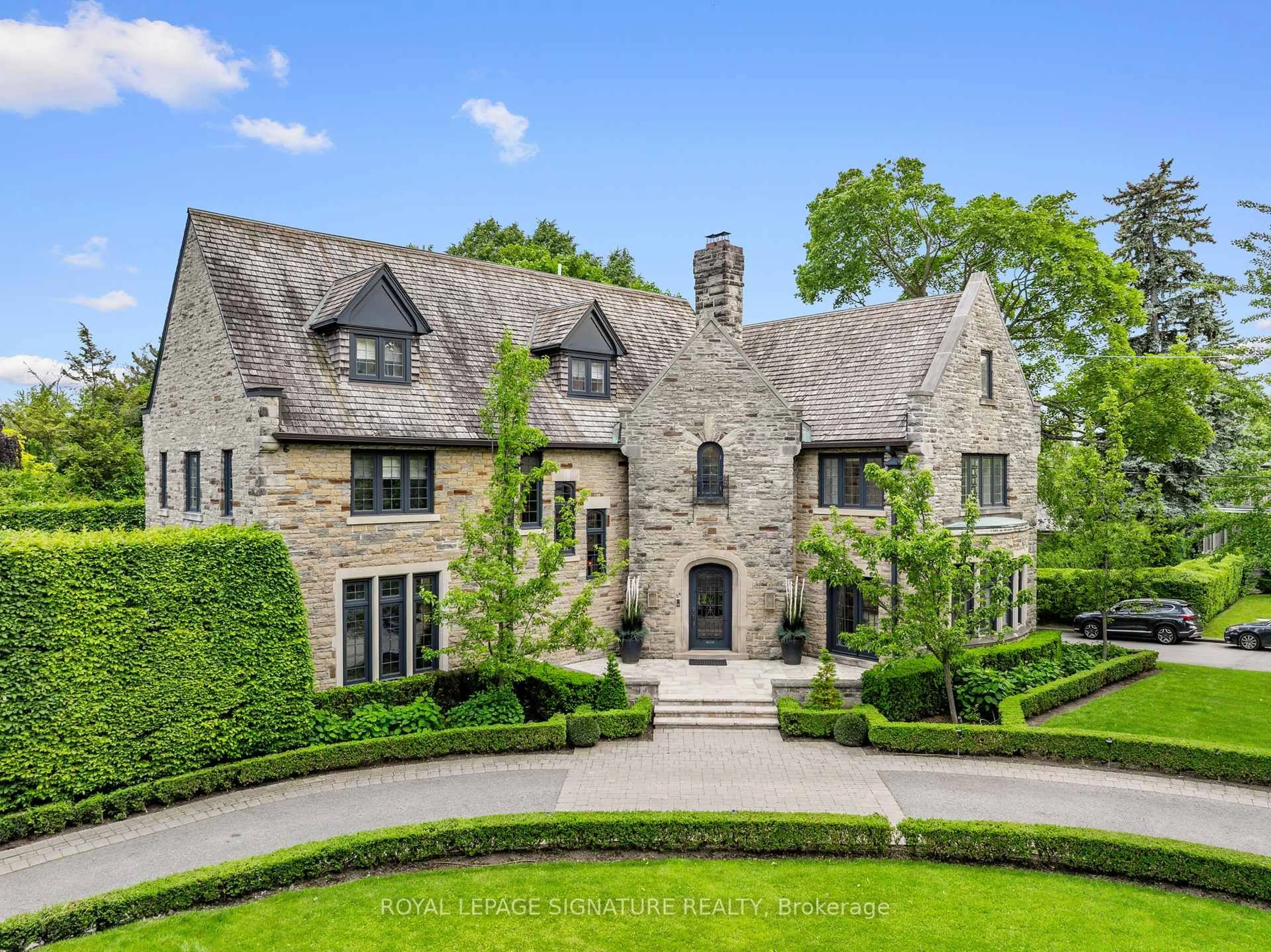 Home with brick exterior material, street for 64 Old Forest Hill Rd, Toronto Ontario M5P 2R2