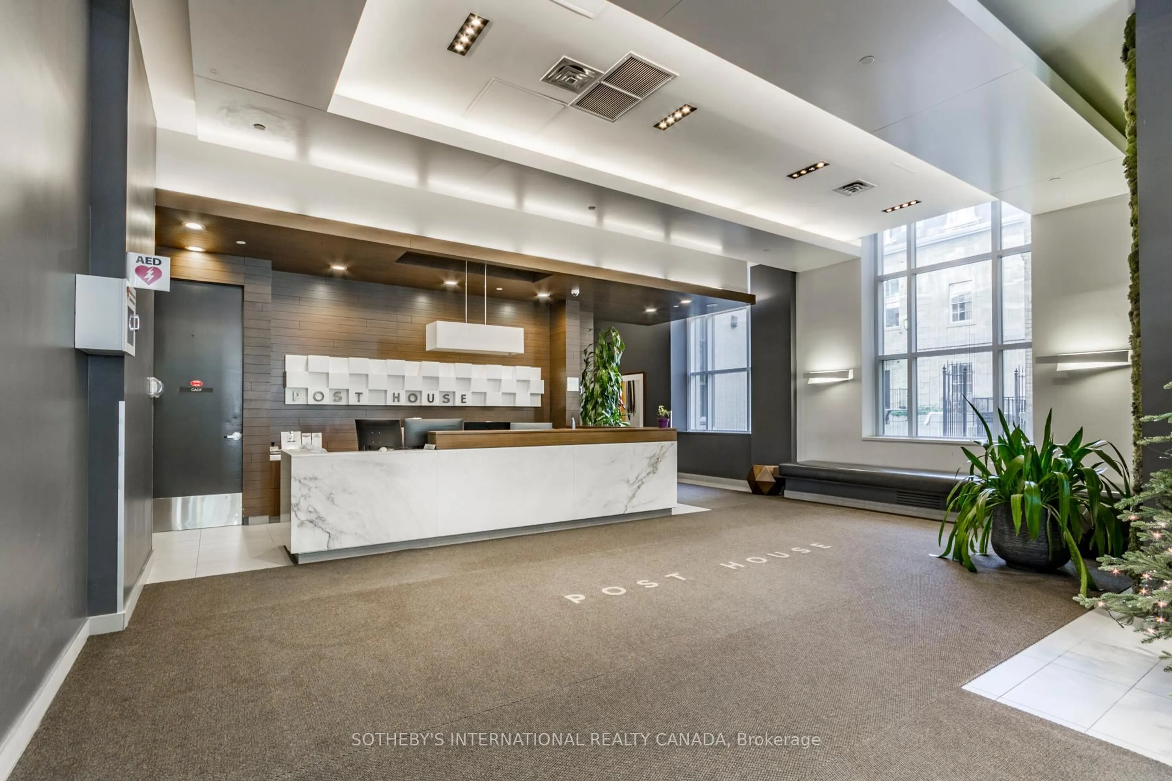 Lobby for 105 George St #713, Toronto Ontario M5A 0L4