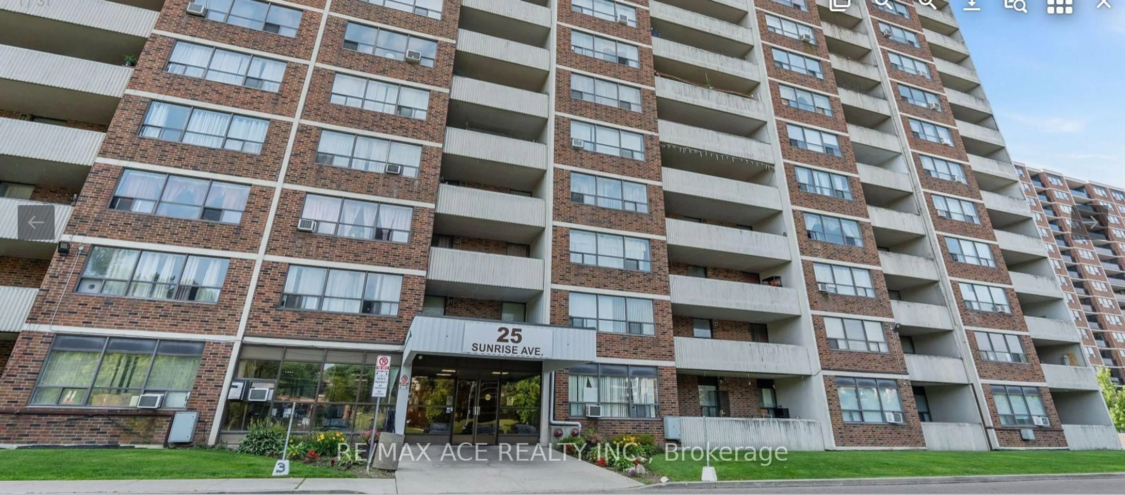Unknown for 25 Sunrise Ave #506, Toronto Ontario M4A 2S2