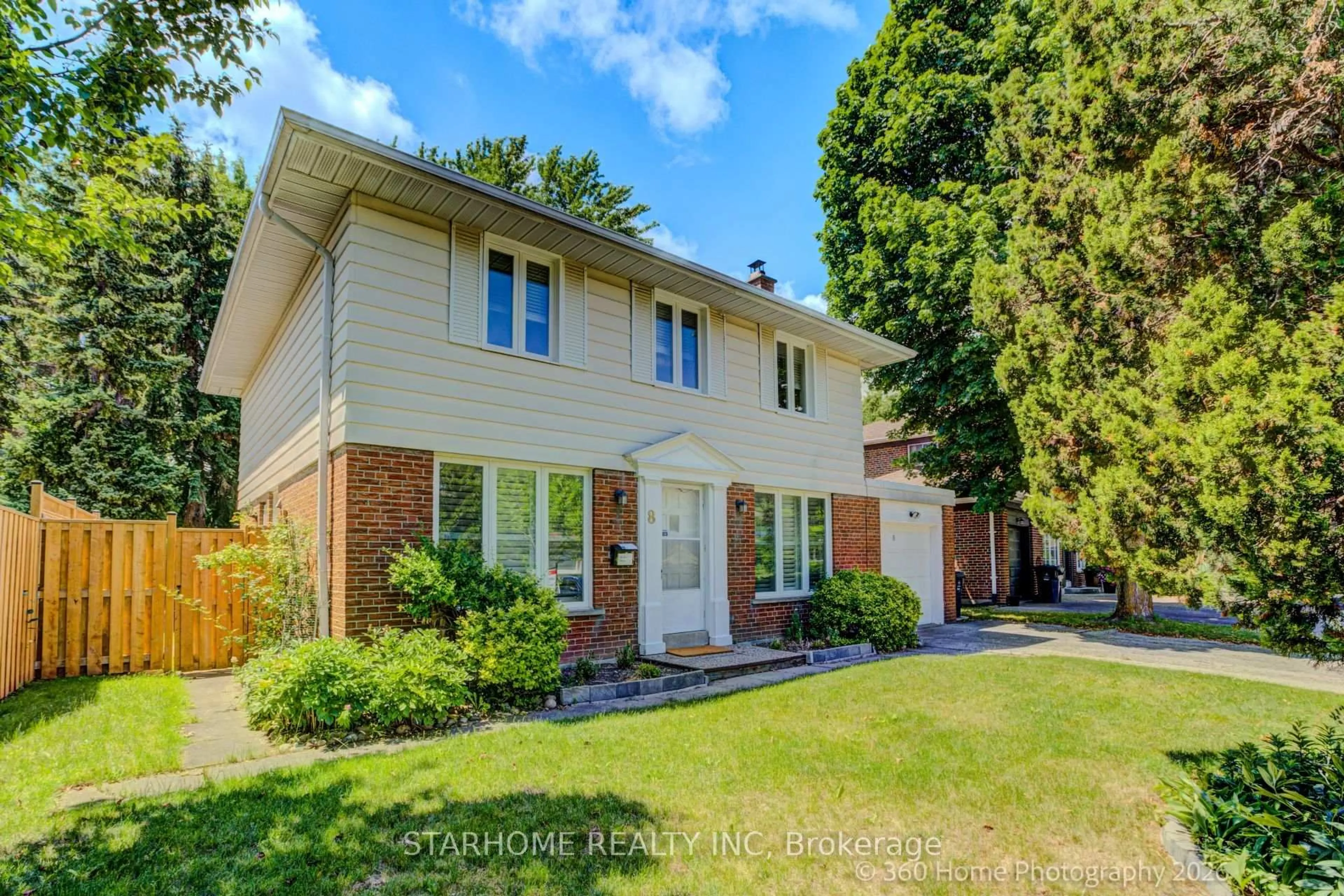 Home with brick exterior material, street for 8 Shaughnessy Blvd, Toronto Ontario M2J 1H5