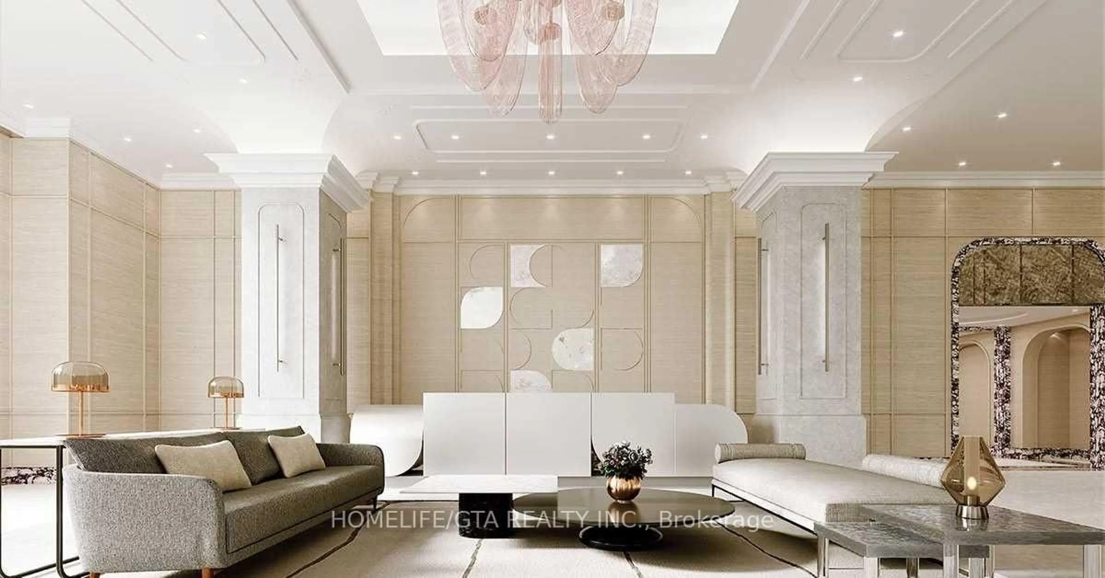 Lobby for 10 Inn On The Park Dr #605, Toronto Ontario M3C 0P9