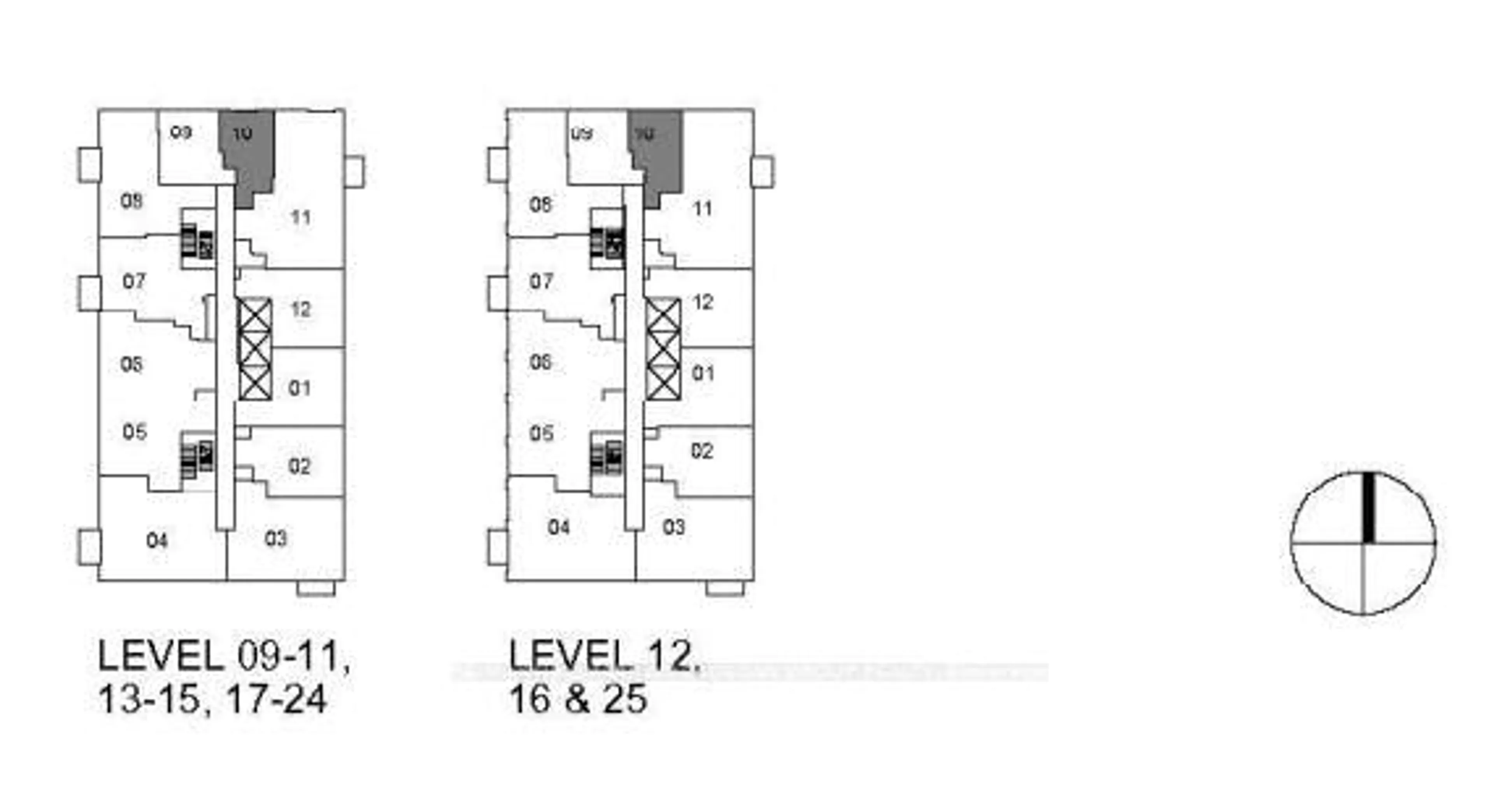 Floor plan for 10 Oak St St #1310, Toronto Ontario M5A 0Z1