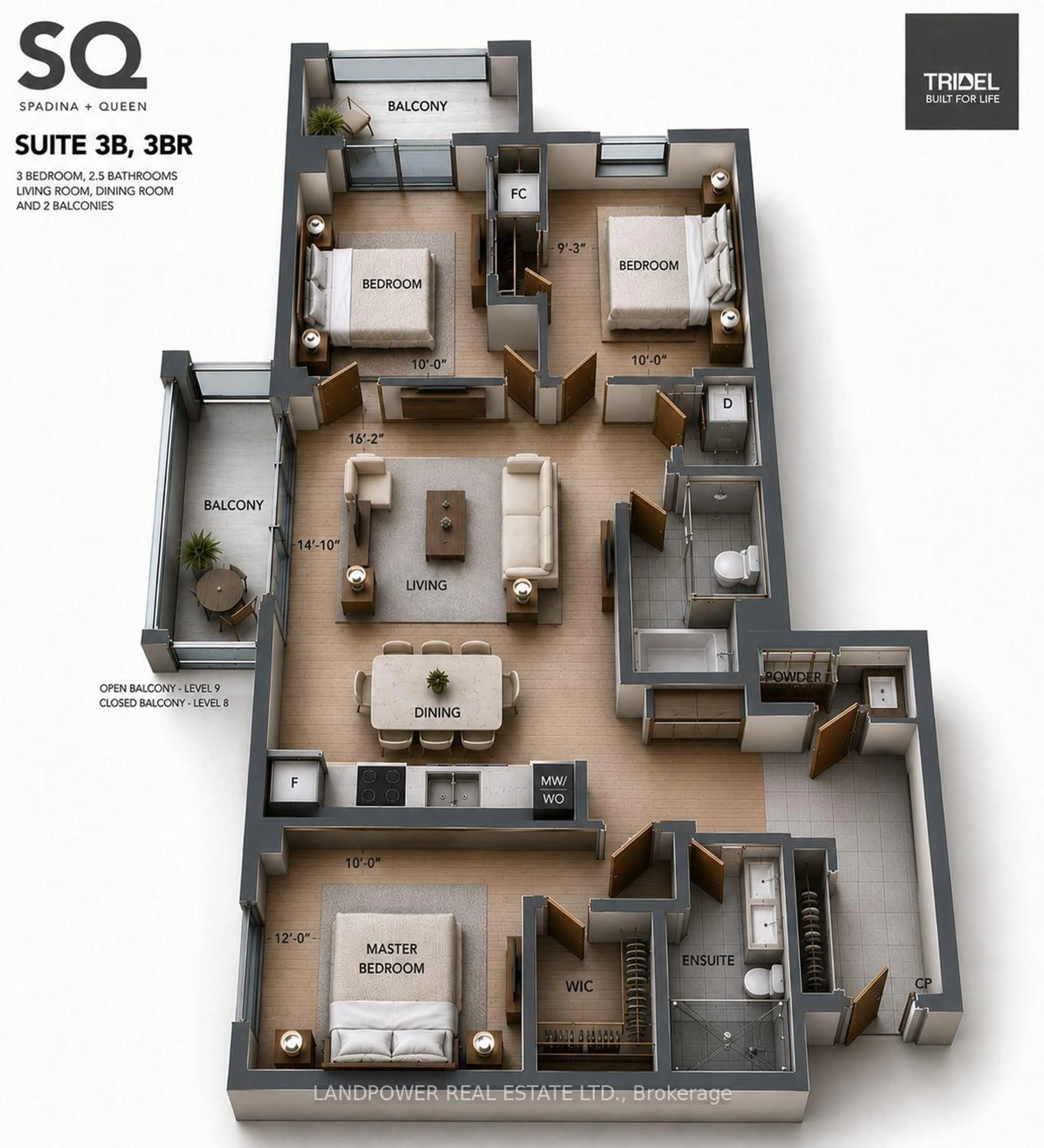 Floor plan for 38 Cameron St #908, Toronto Ontario M5T 0C3