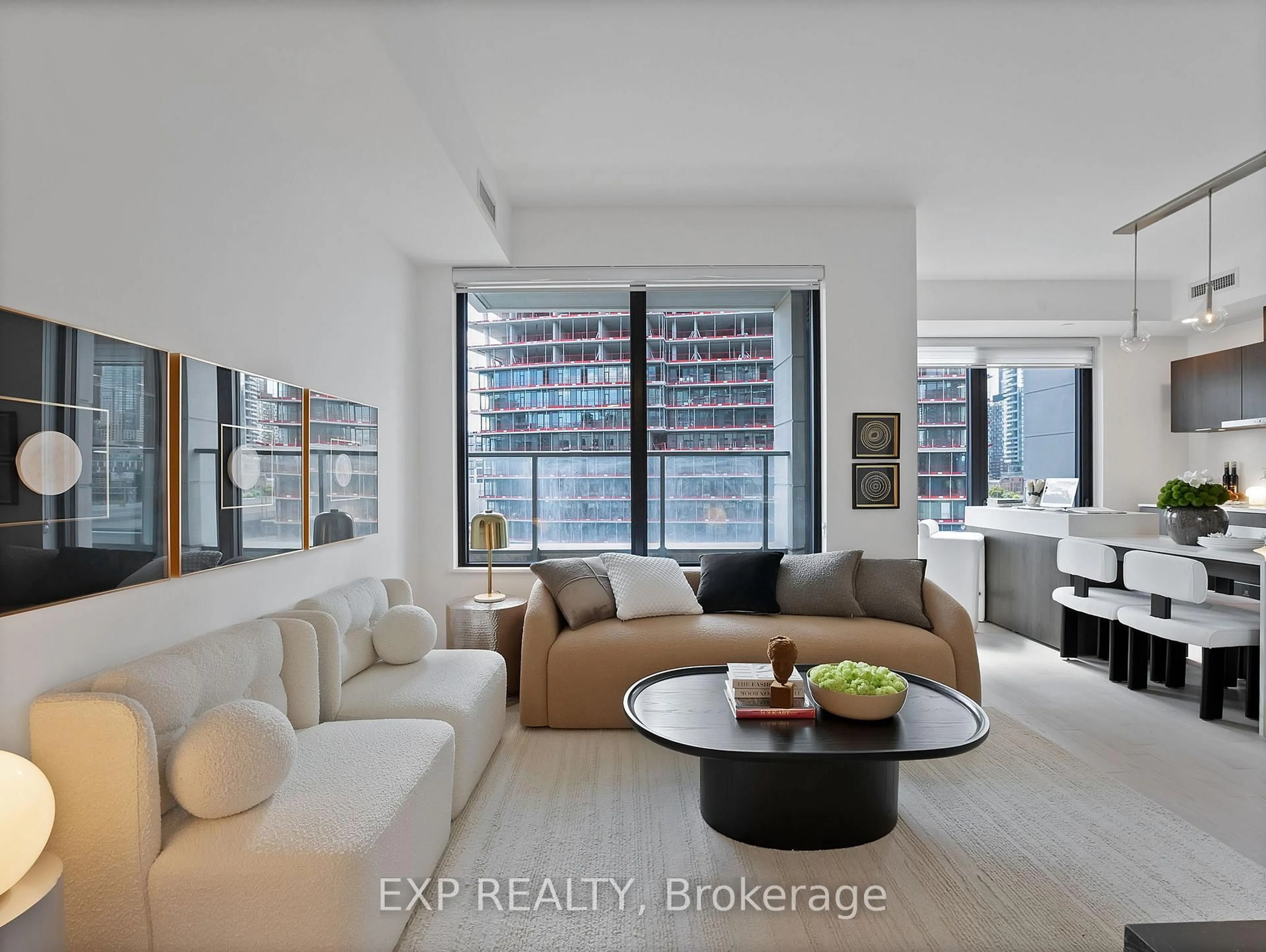 Living room with furniture, unknown for 12 Bonnycastle St #625, Toronto Ontario M5A 0C8