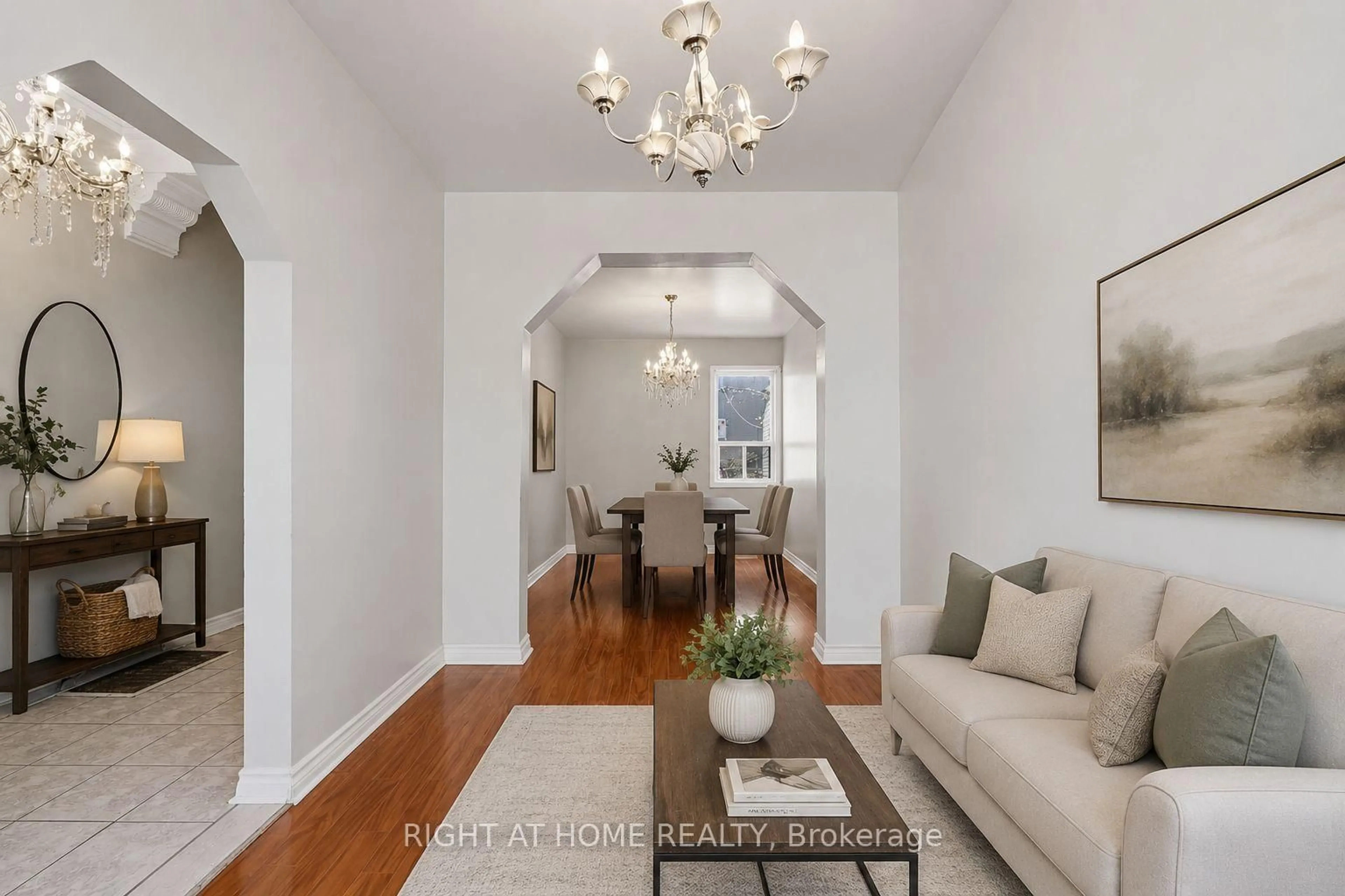 Living room with furniture, unknown for 7 Andrews Ave, Toronto Ontario M6J 1S2