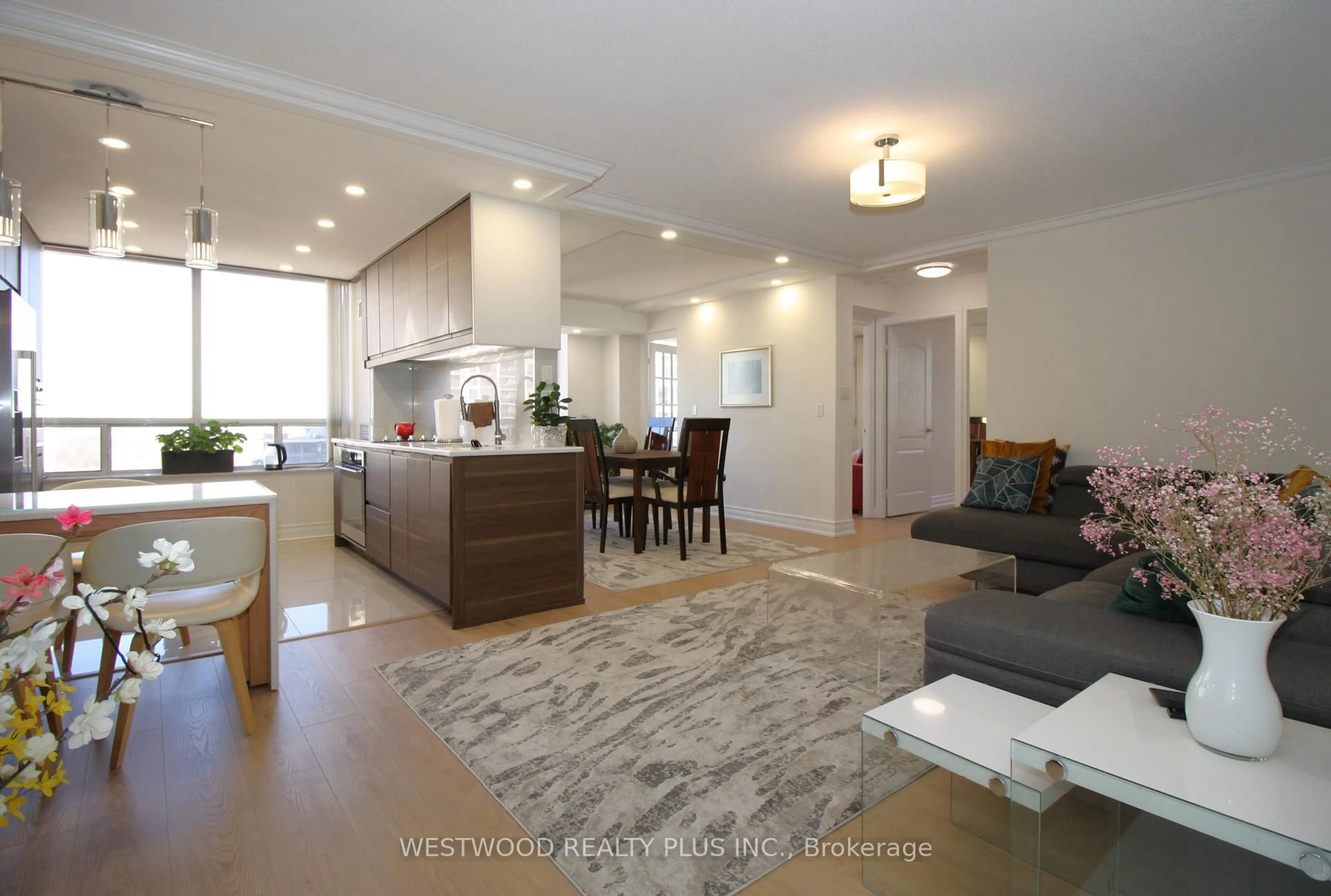 Open concept kitchen, unknown for 5418 Yonge St #2502, Toronto Ontario M2N 6X4