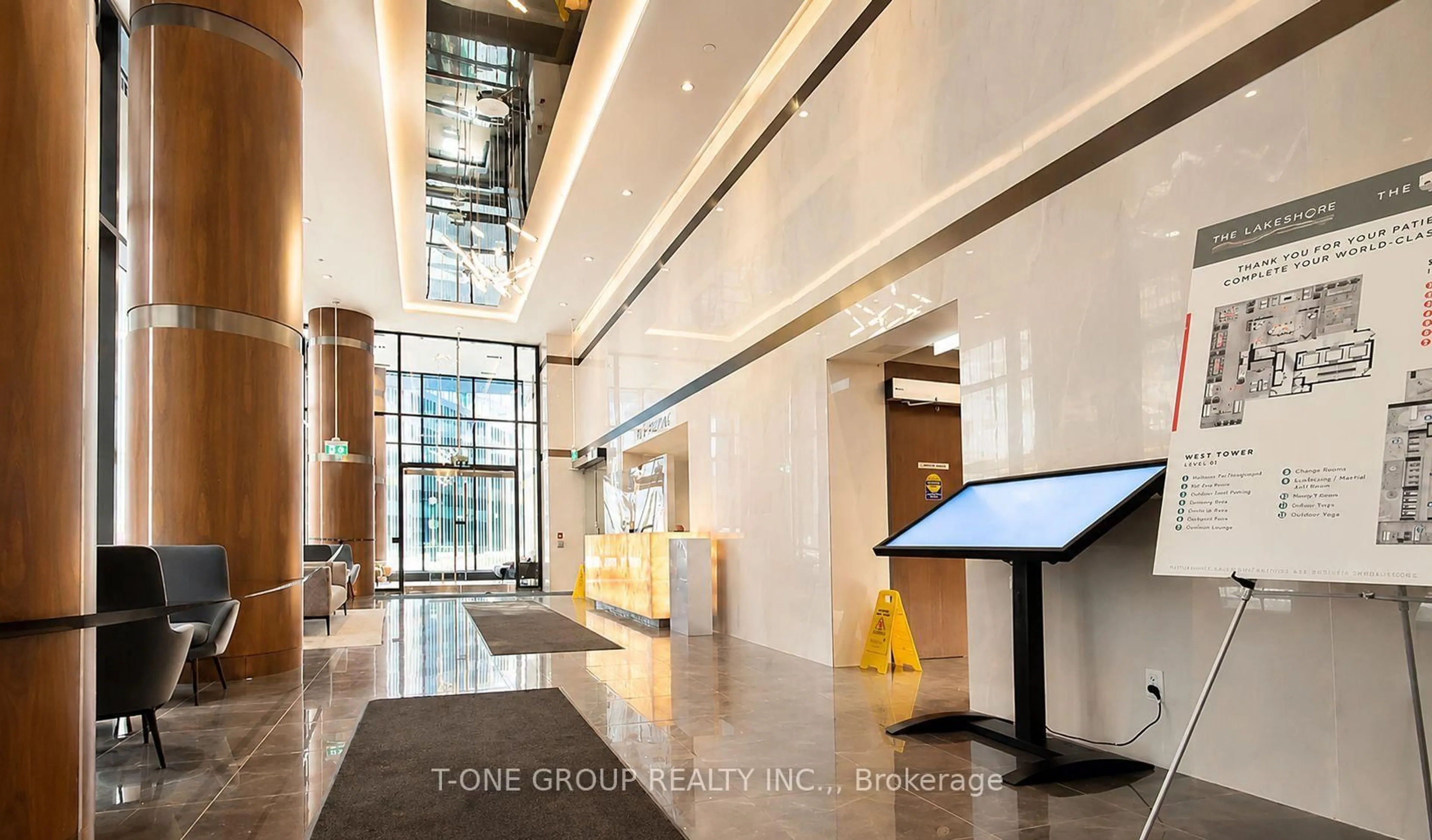 Lobby for 19 Bathurst St #1502, Toronto Ontario M5V 0N2