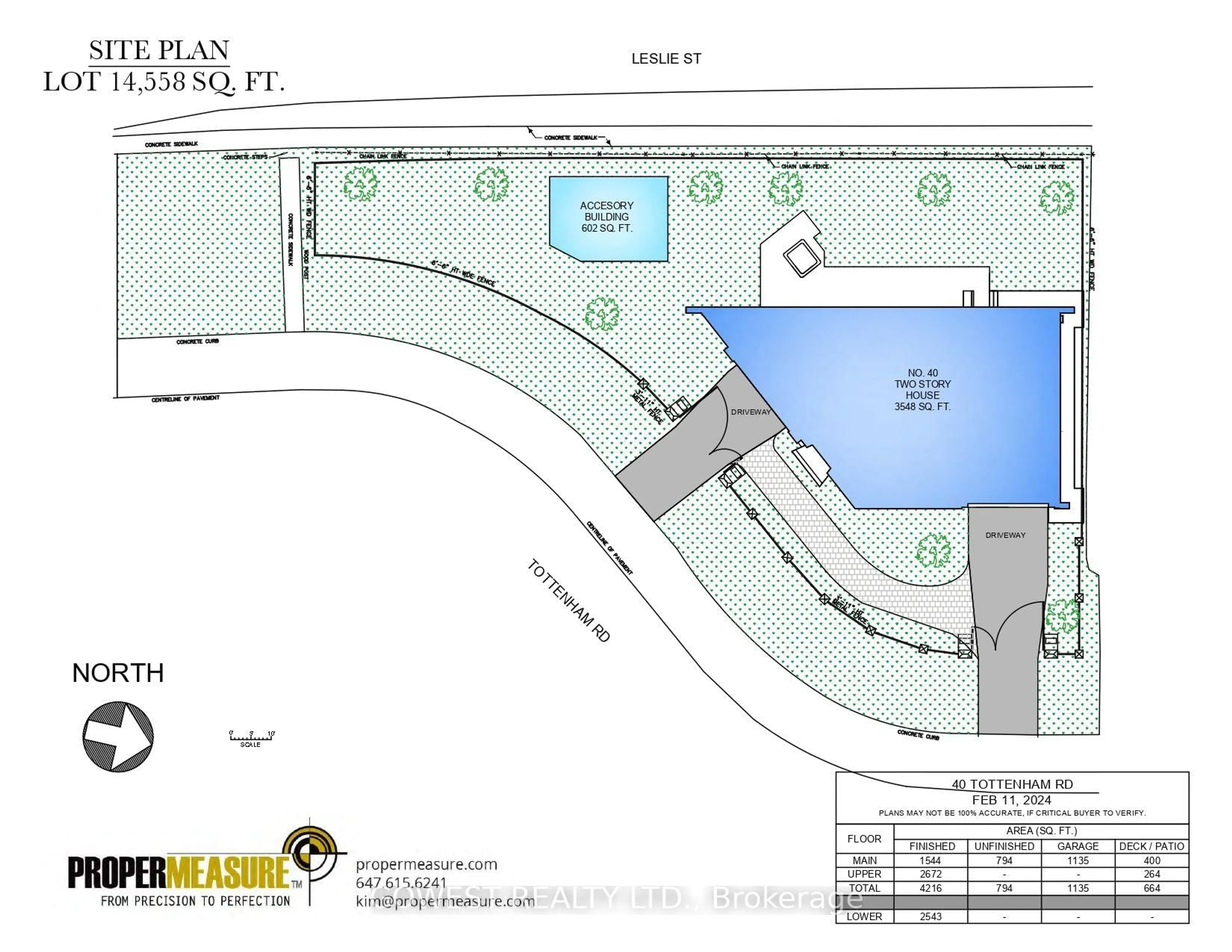 Floor plan for 40 Tottenham Rd, Toronto Ontario M3C 2J4