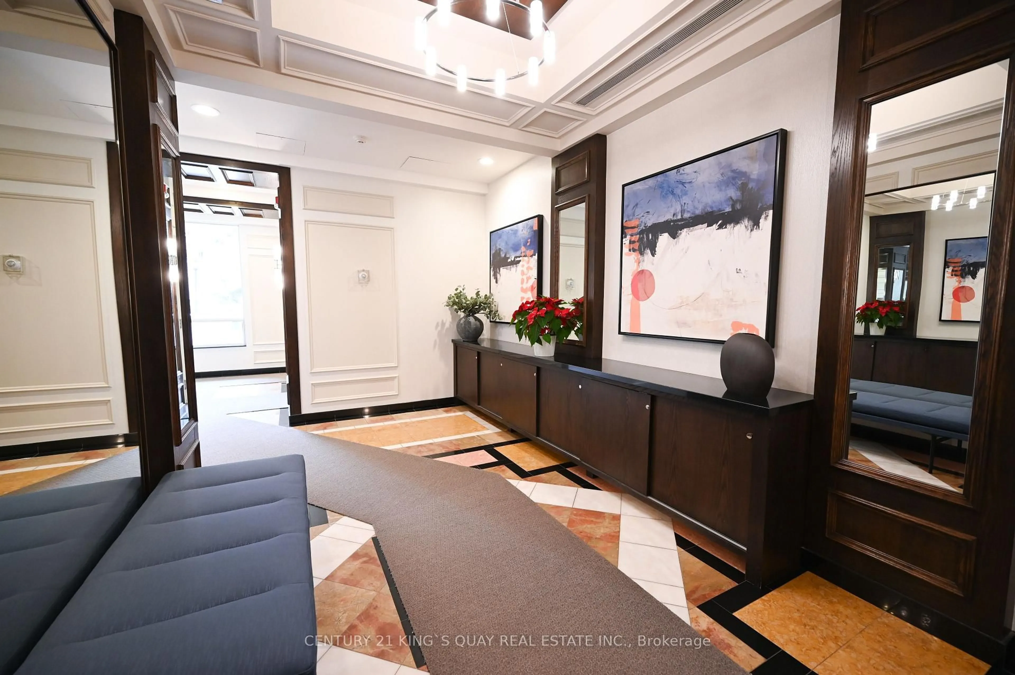 Lobby for 1101 Leslie St #1602, Toronto Ontario M3C 4G3