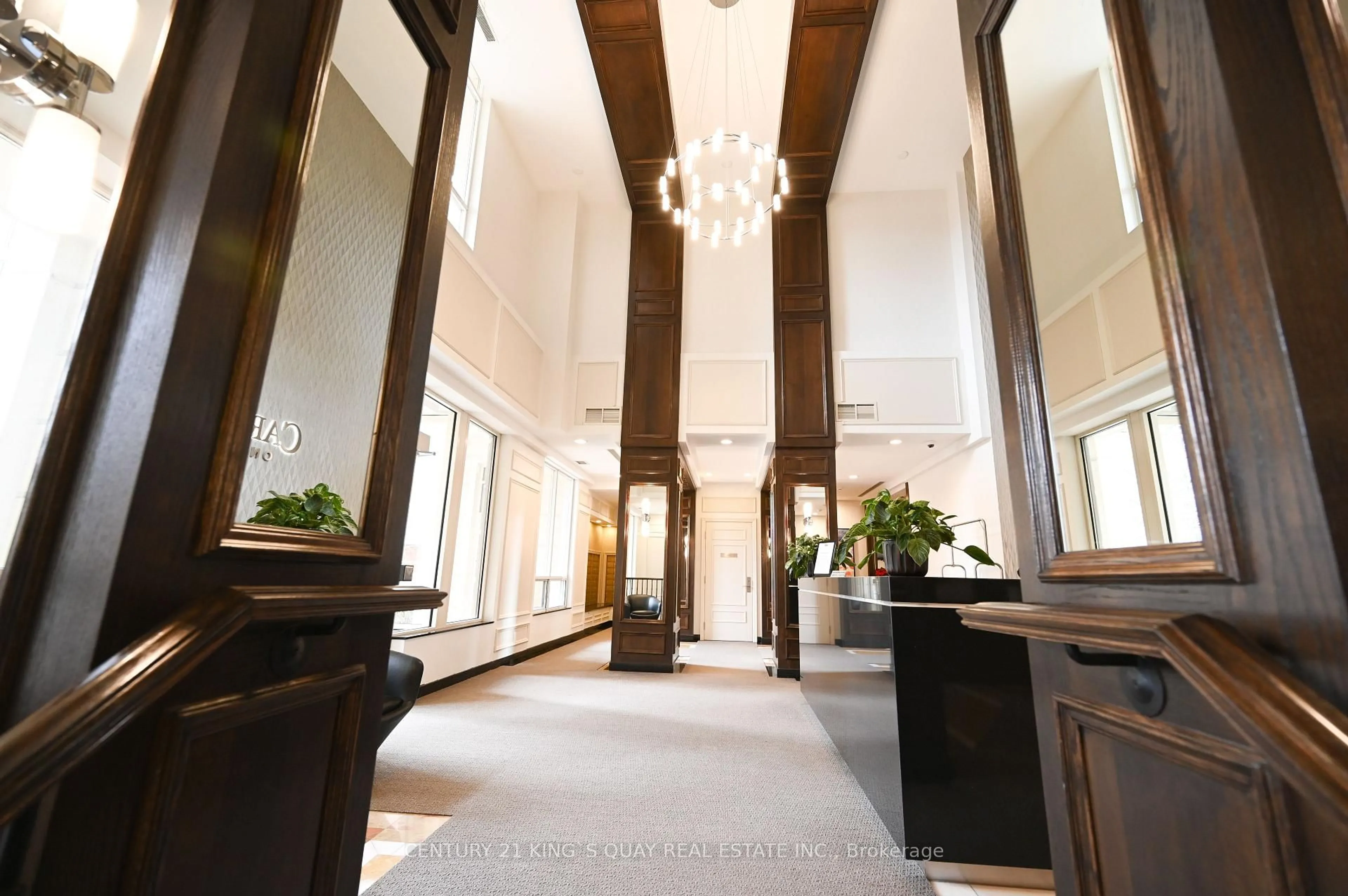 Lobby for 1101 Leslie St #1602, Toronto Ontario M3C 4G3