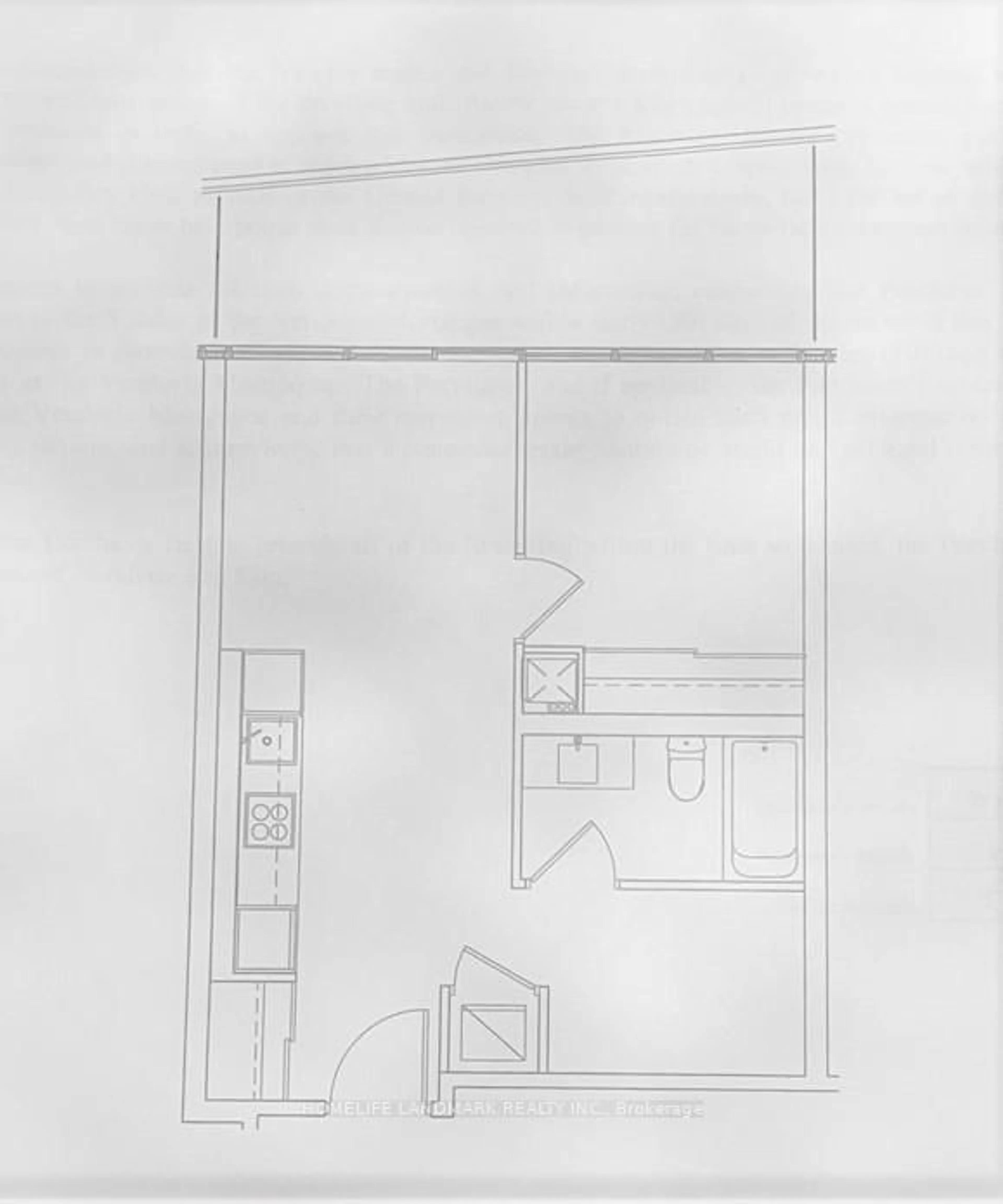 Floor plan for 11 Lillian St #1105, Toronto Ontario M4S 0C3