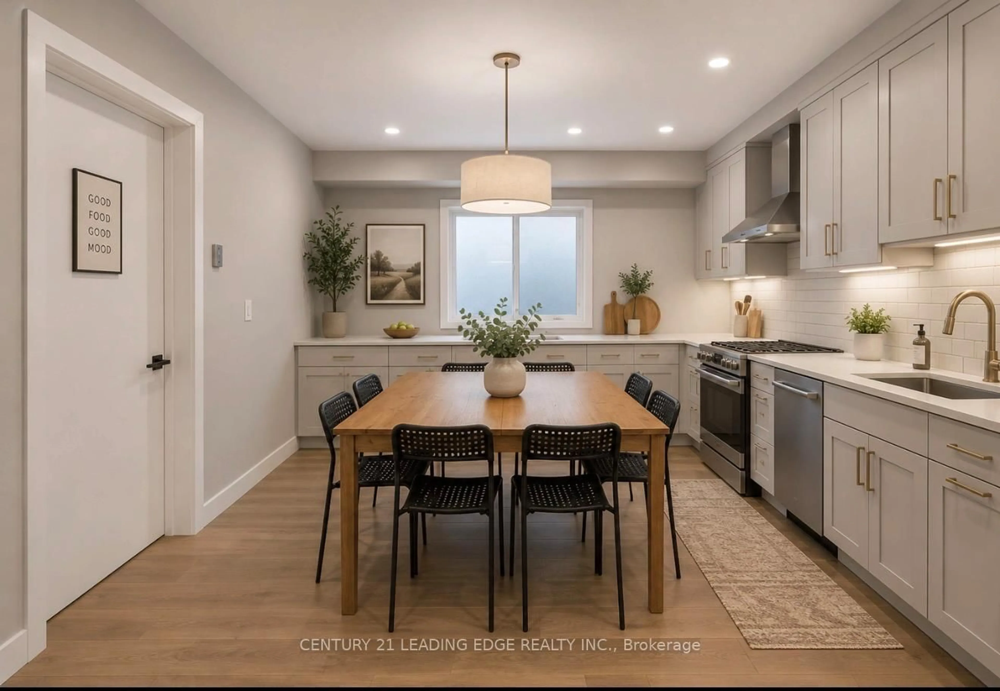Open concept kitchen, unknown for 527 Glengarry Ave, Toronto Ontario M5M 1G2