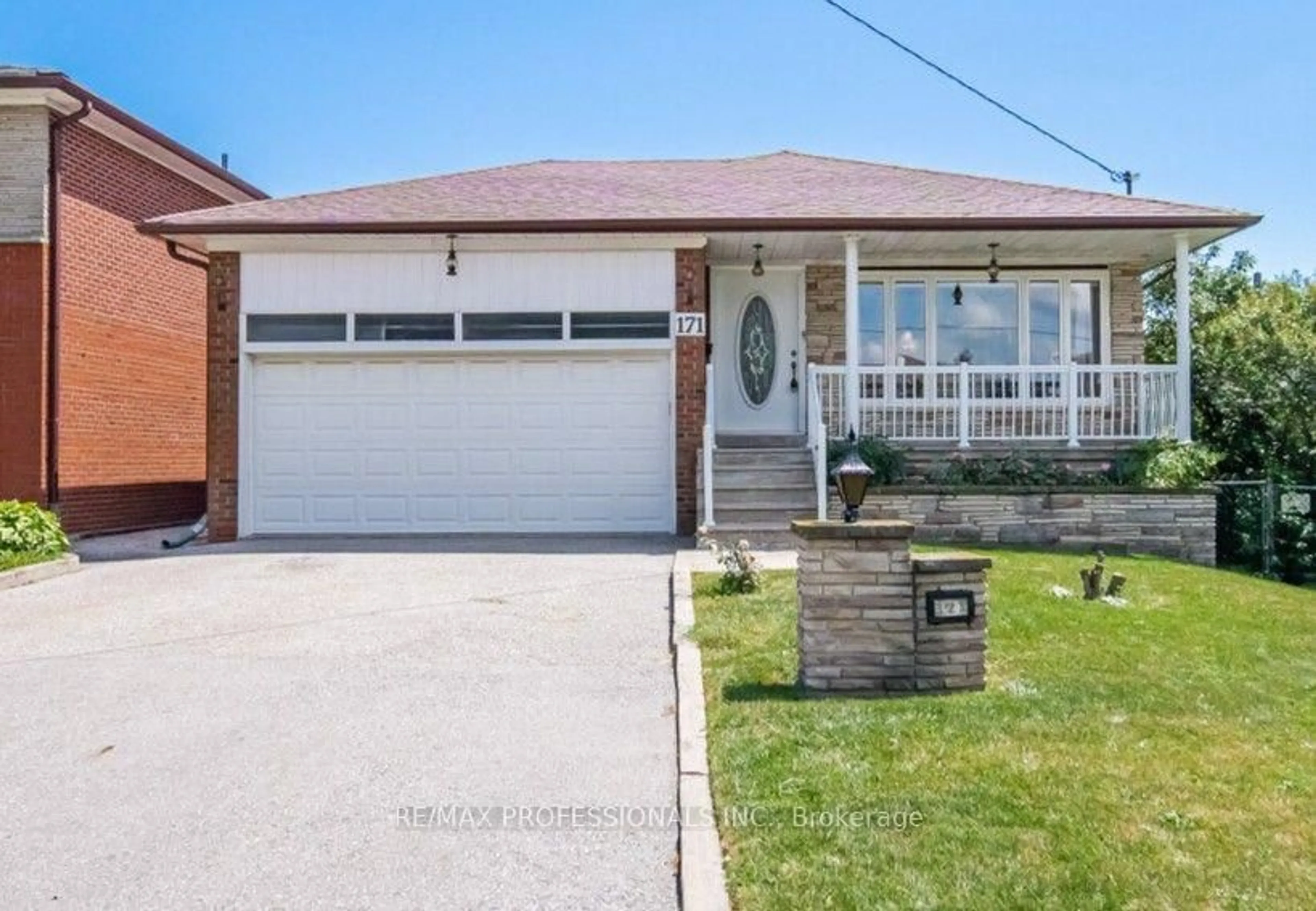 Home with brick exterior material, street for 171 Regina Ave, Toronto Ontario M6A 1R9