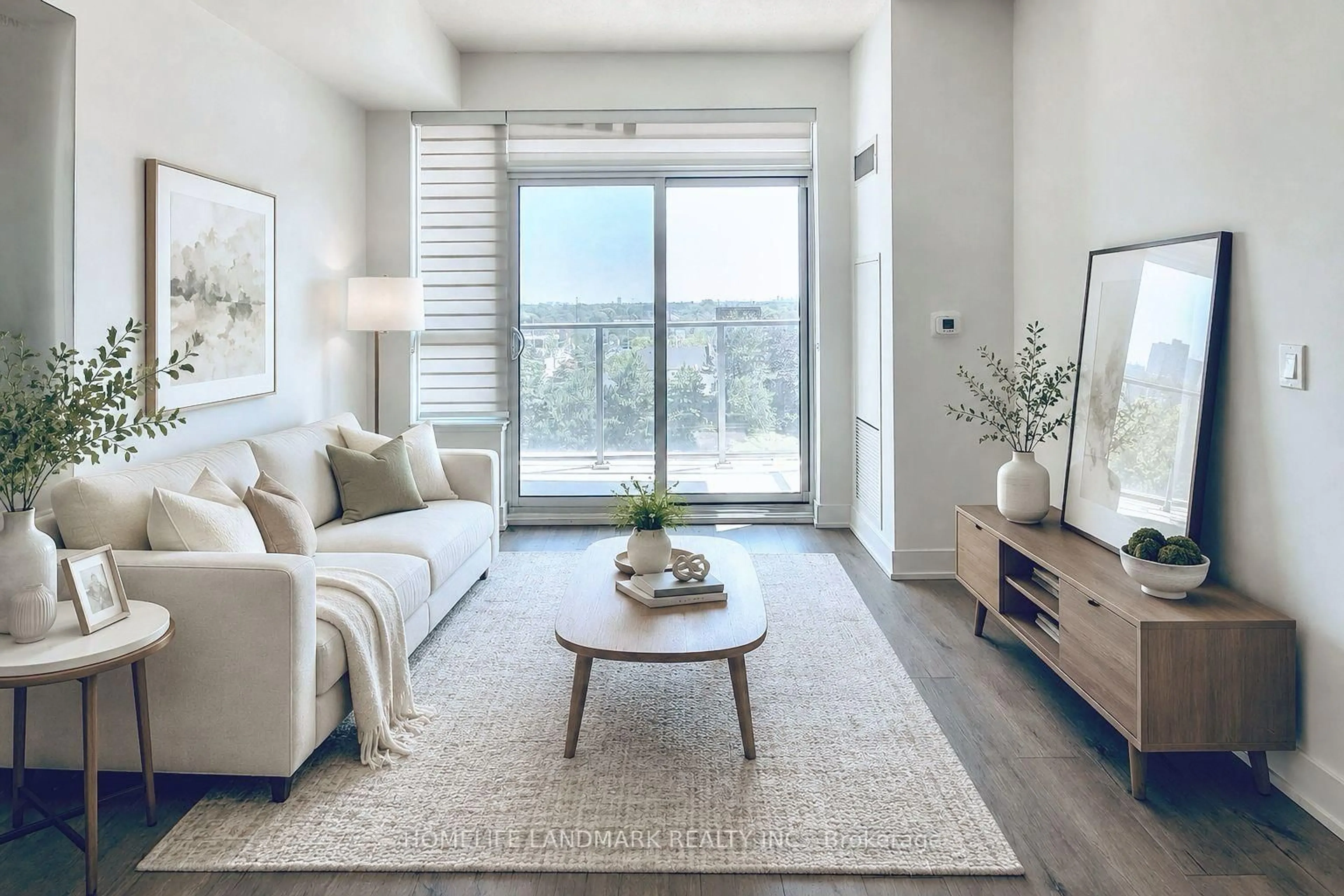 Living room with furniture, unknown for 2 Teagarden Crt #710, Toronto Ontario M2N 0L6